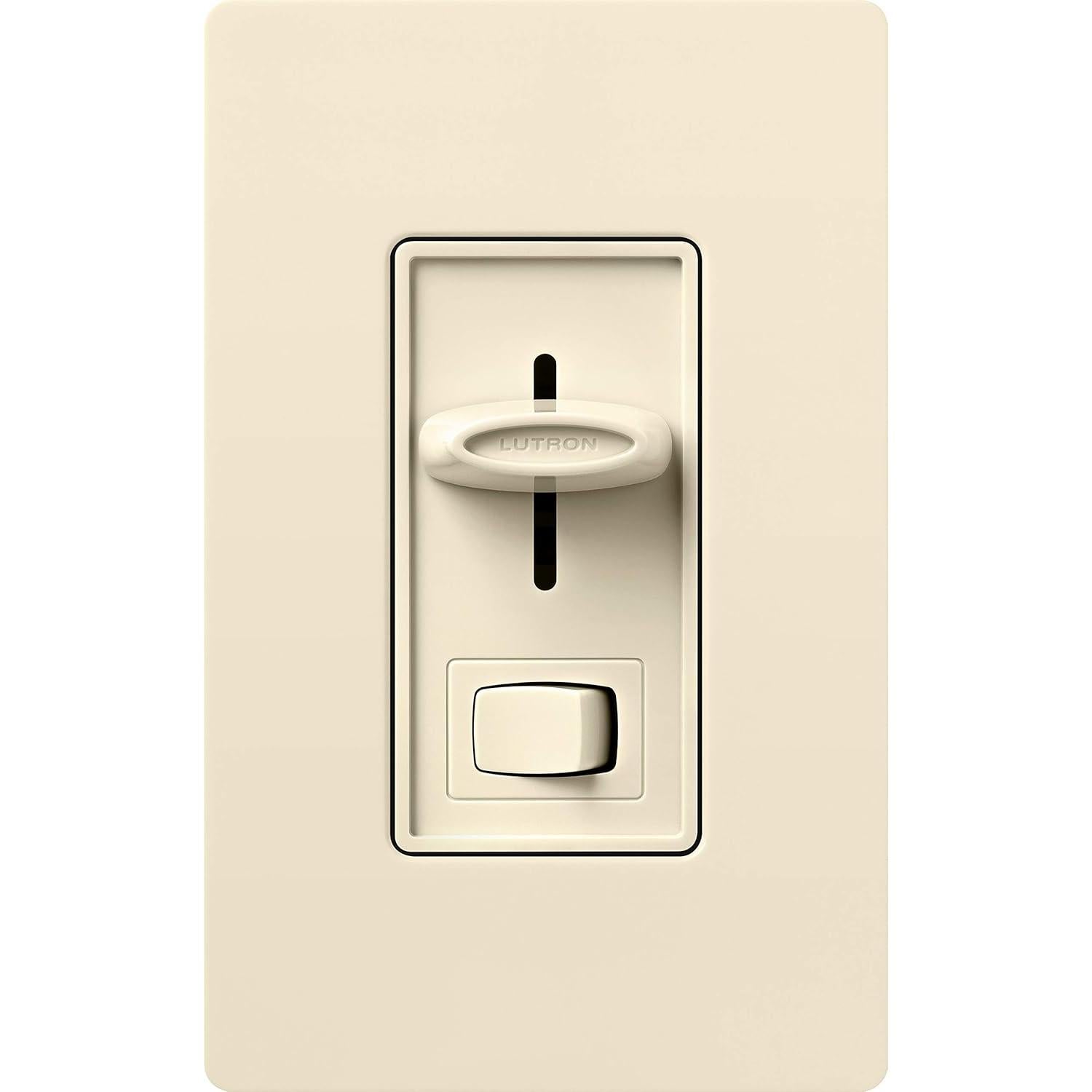 Controlador de Ventilador y Luz Lutron Skylark SFSQ-LF-AL 3 Velocidades Almendra