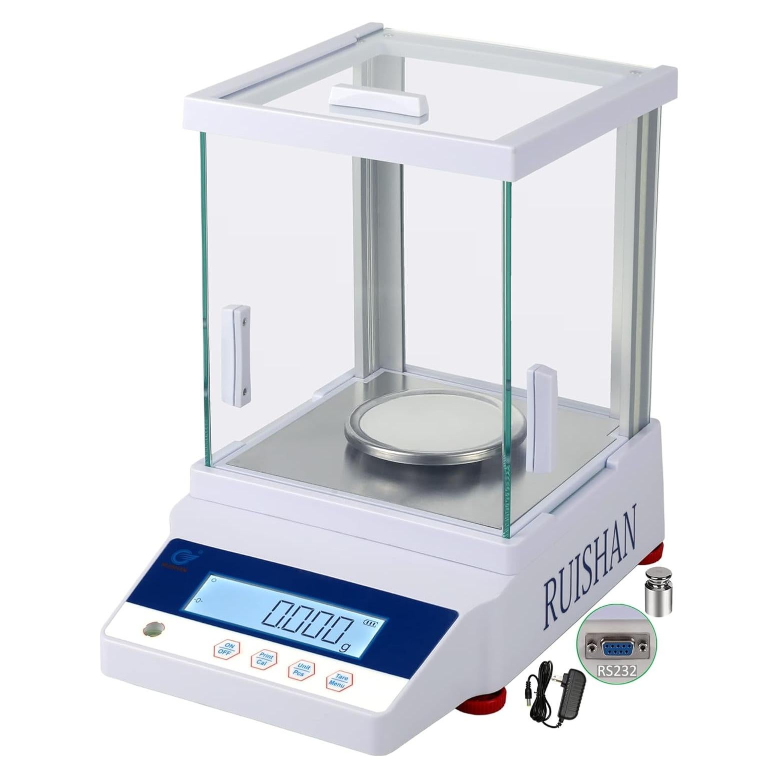 Balanza Electrónica Analítica RUISHAN 200g 0.001g Precisión