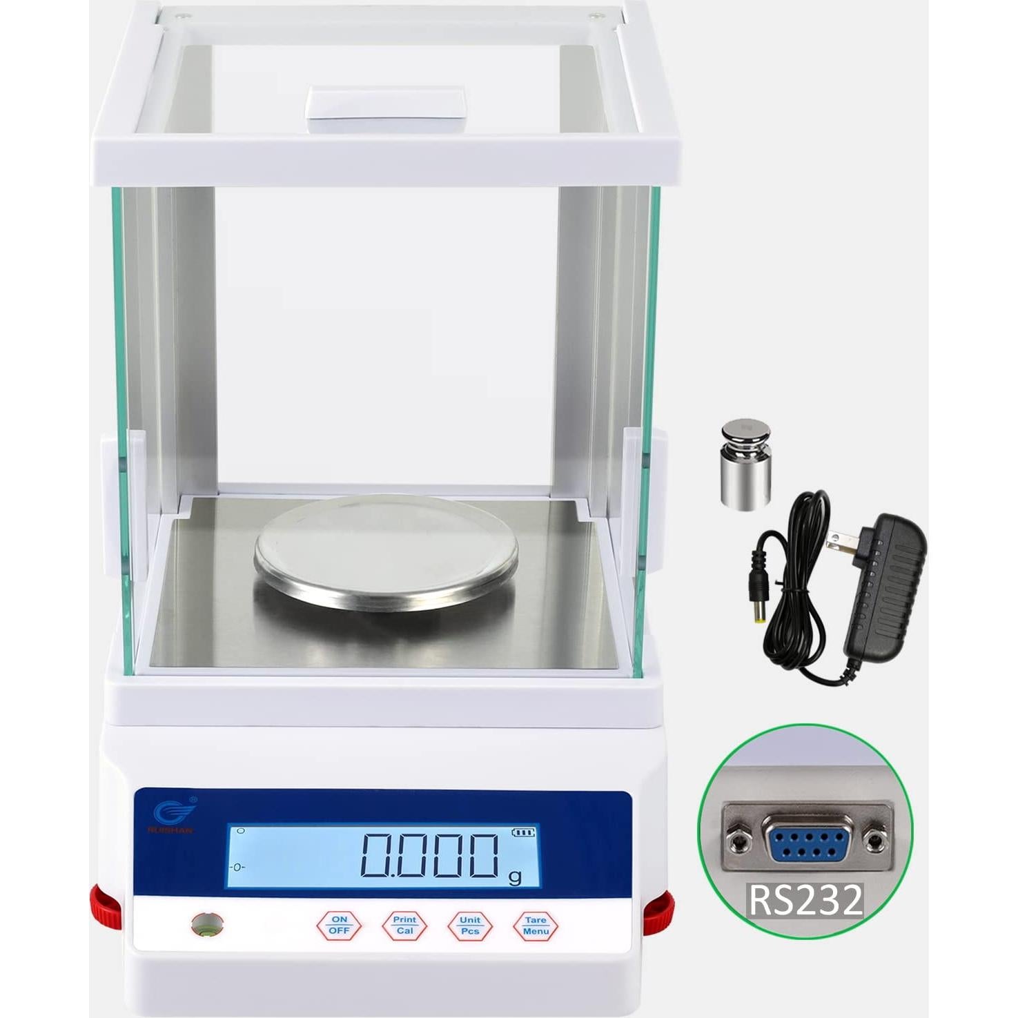 Balanza Electrónica Analítica RUISHAN 200g 0.001g Precisión