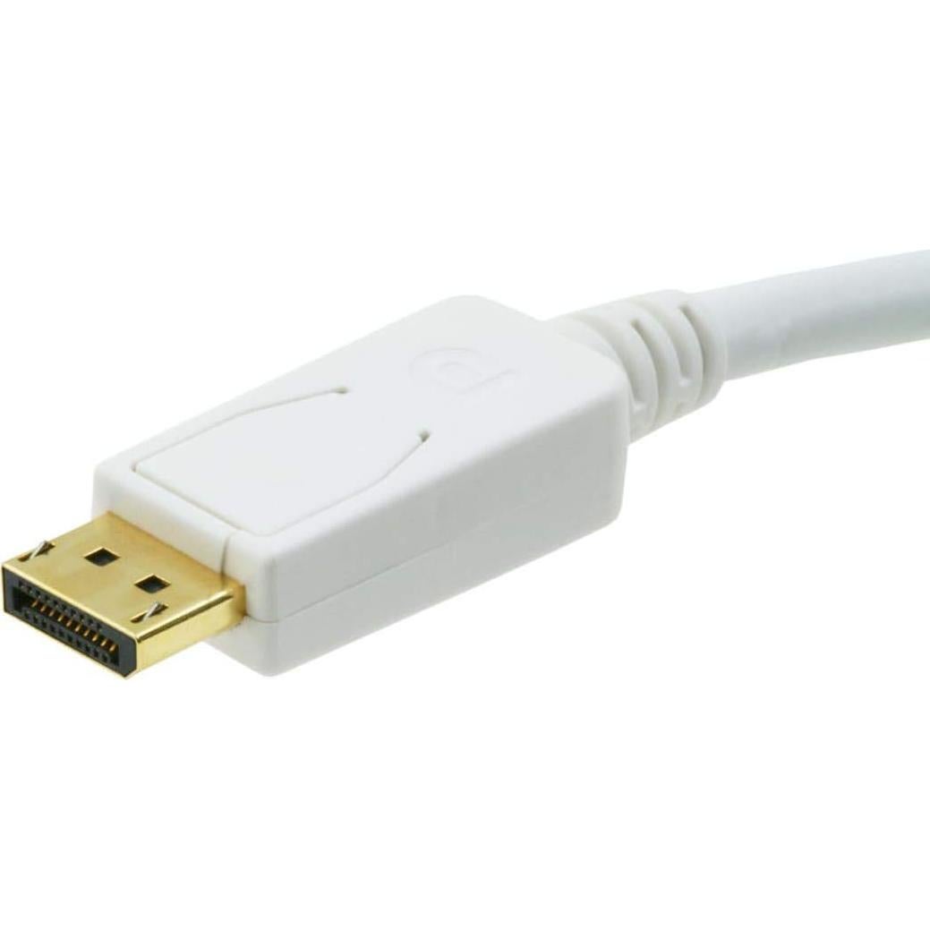 Cable DisplayPort a VGA Monoprice 0.91m Blanco 28AWG