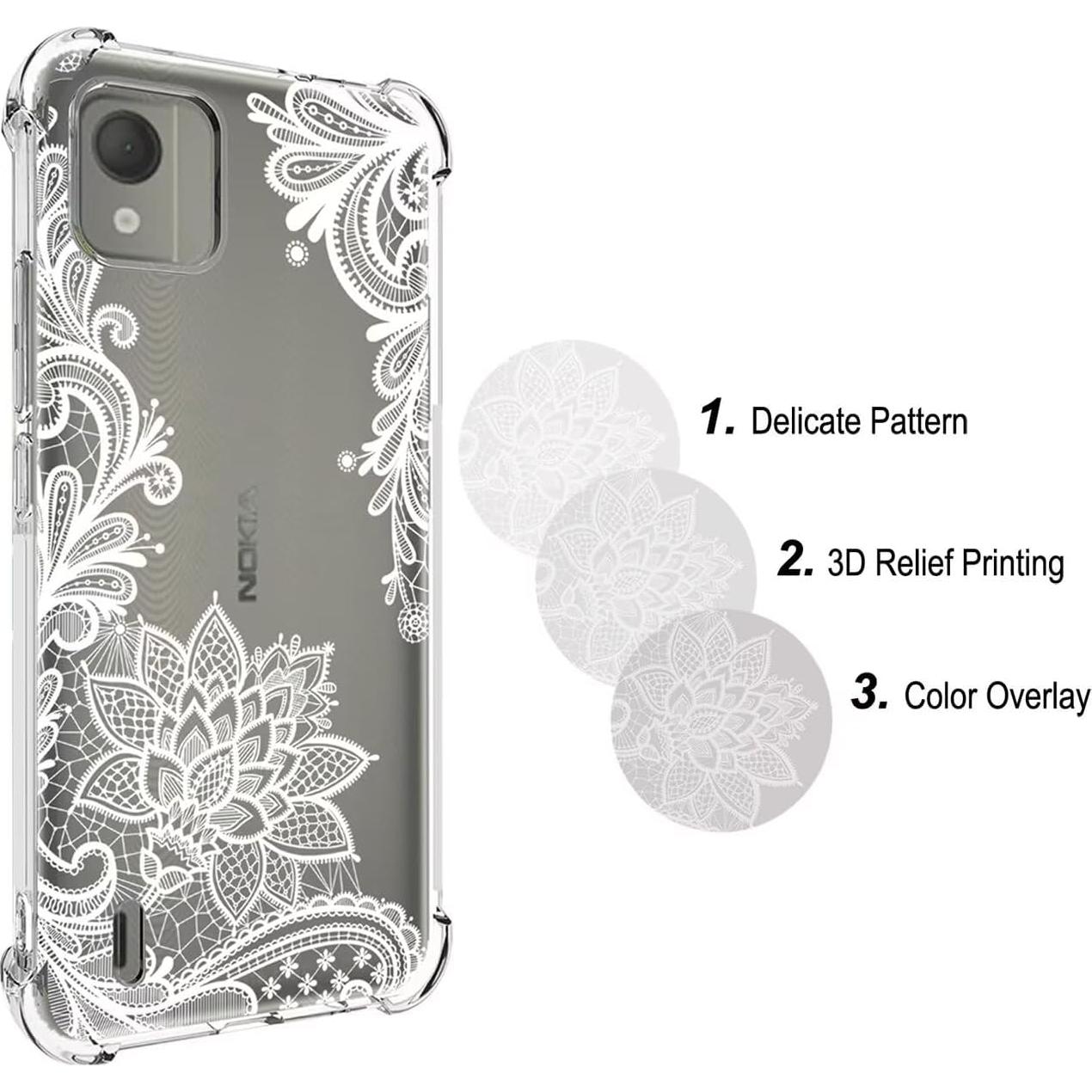 Funda protectora TPU Mandala para Nokia C110 6.3"