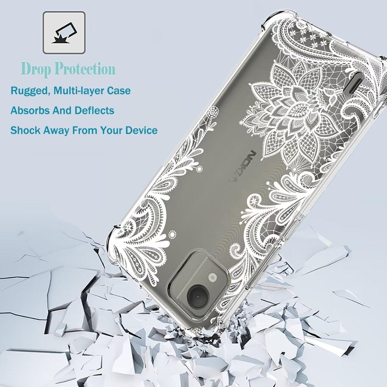 Funda protectora TPU Mandala para Nokia C110 6.3"