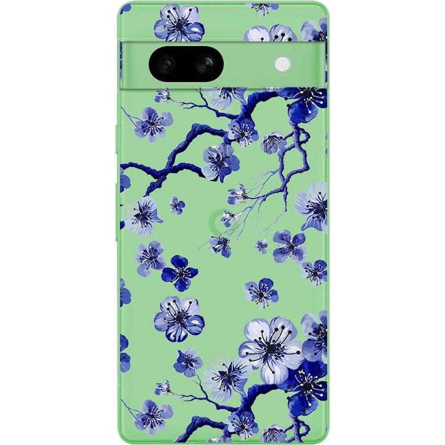 Funda Blingy's para Google Pixel 8a - Diseño Floral Transparente 6.1"