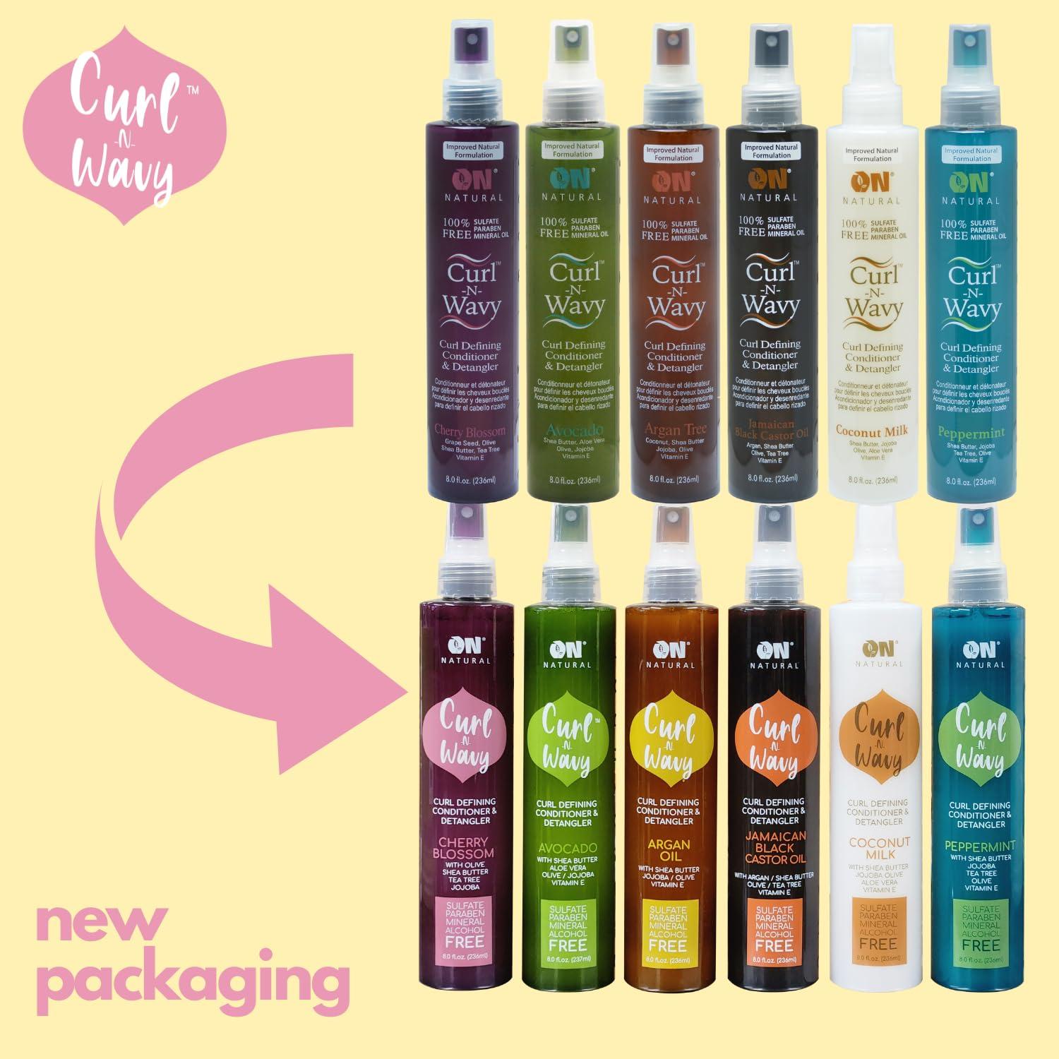 Acondicionador sin enjuague On Natural Aguacate 240ml y 60ml