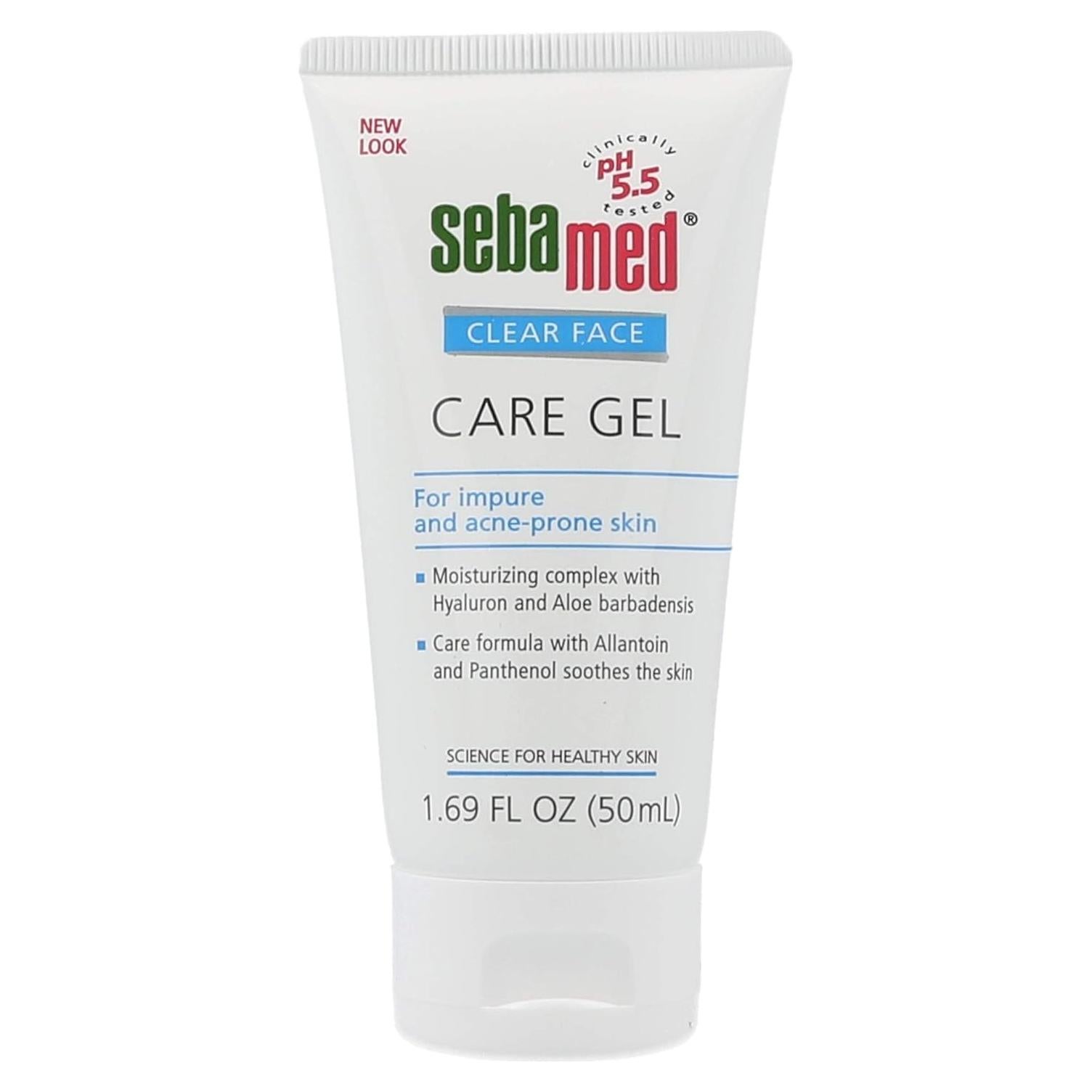 Gel Facial Sebamed 50mL con Aloe Vera y Ácido Hialurónico