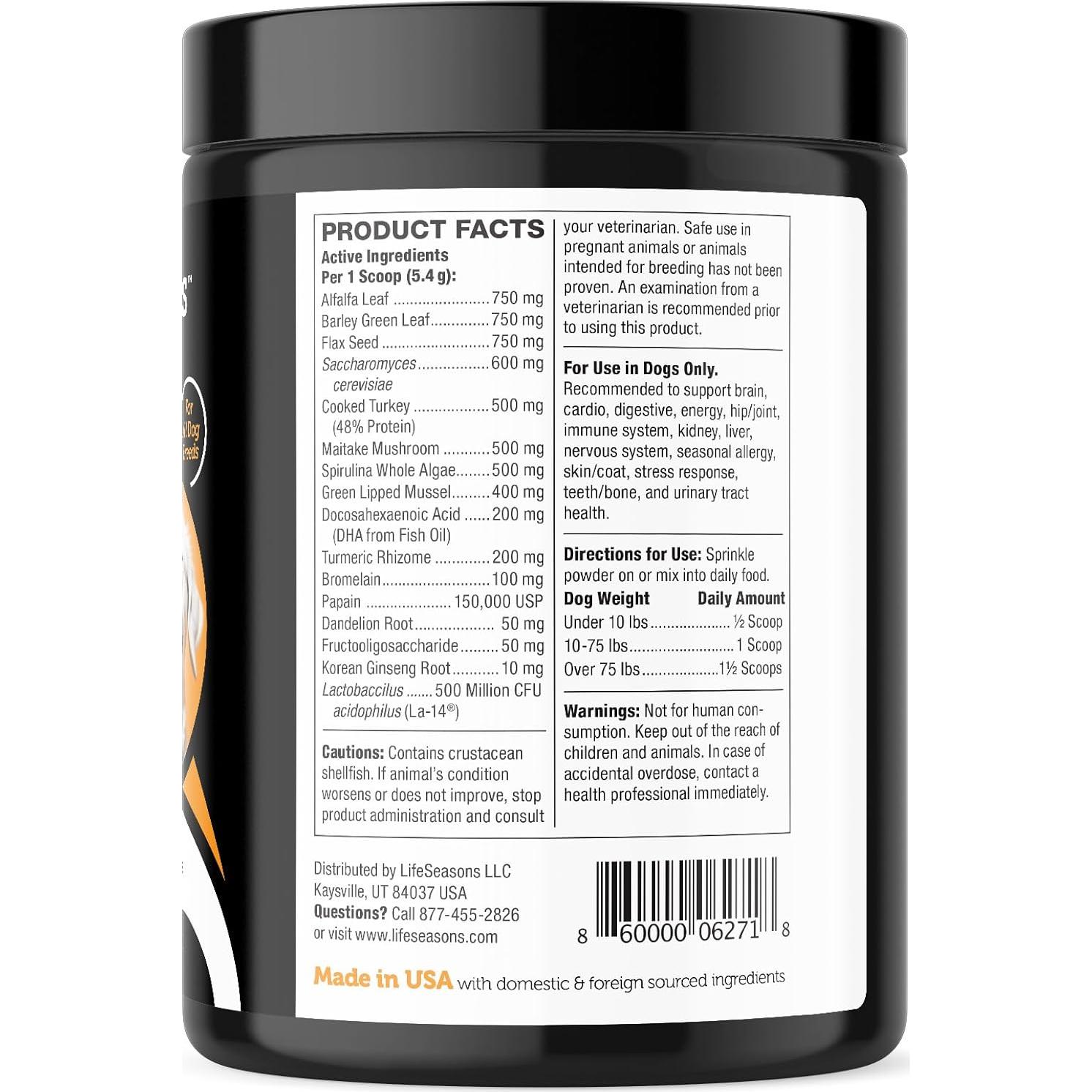 Fórmula Multivitamínica para Perros Adultos LifeStages 162g