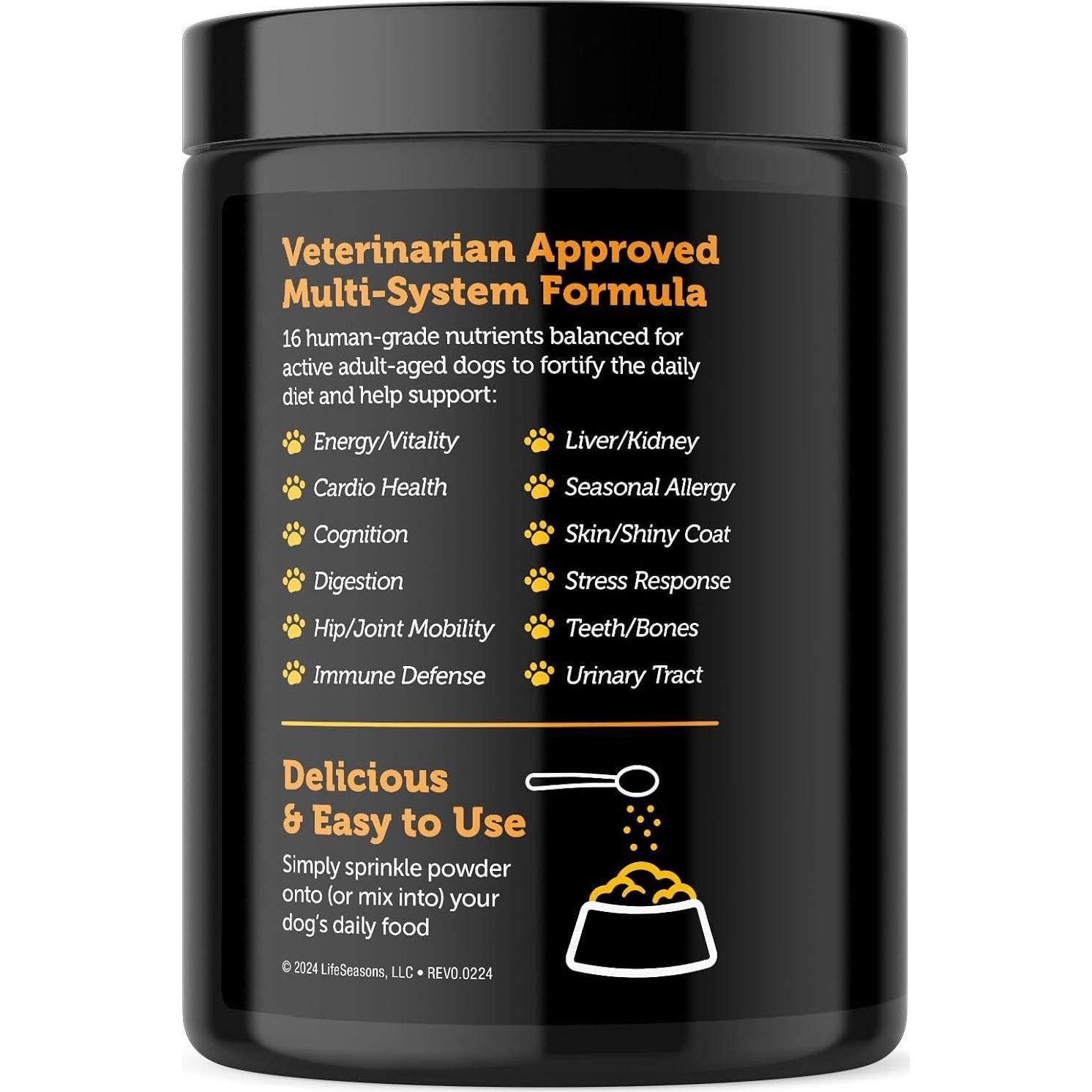 Fórmula Multivitamínica para Perros Adultos LifeStages 162g