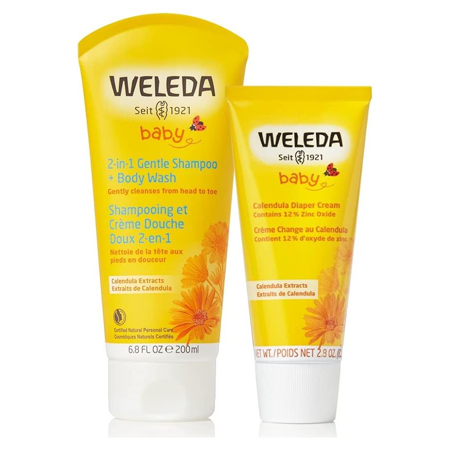 Dúo Weleda Bebé Caléndula: Champú 200ml y Crema 83ml