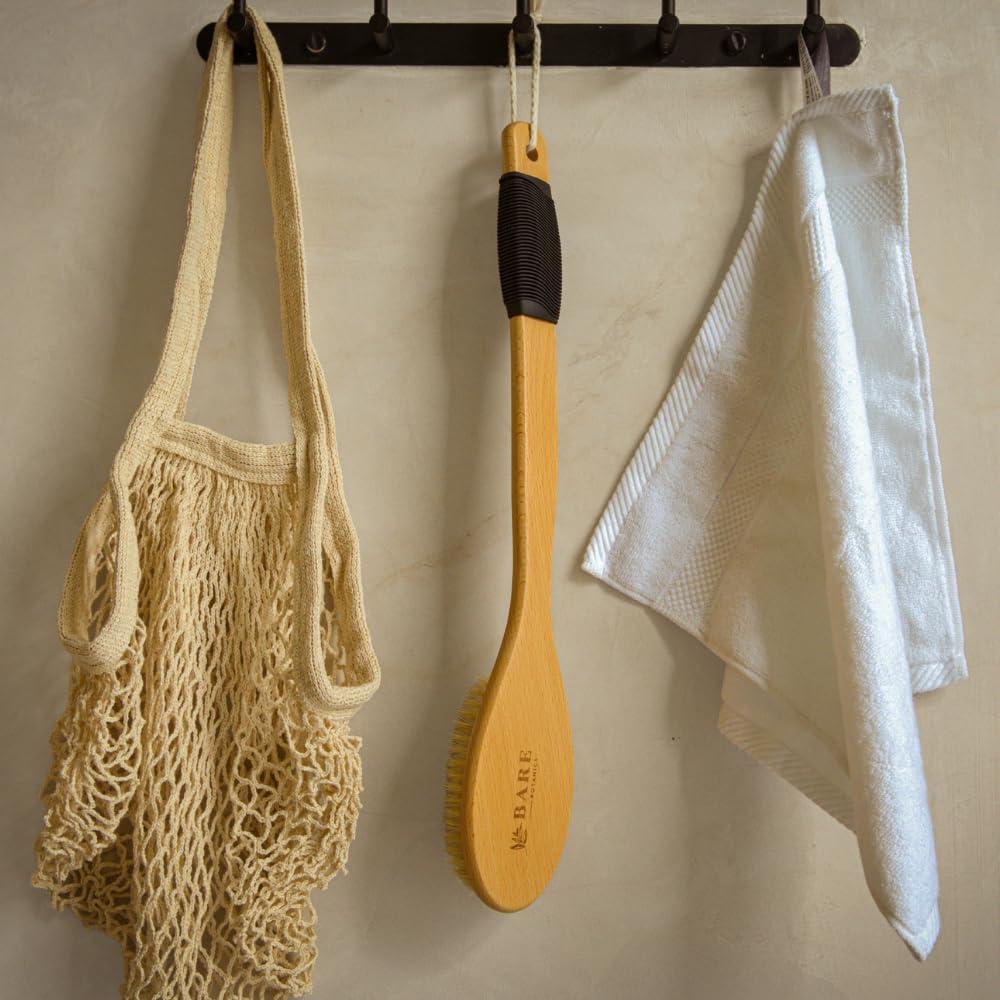 Cepillo Corporal Exfoliante Bare Botanics 43 cm - Dureza Media