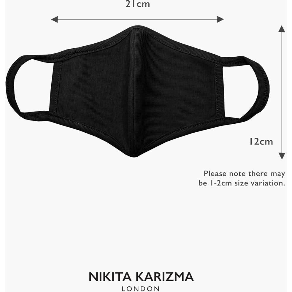 Mascarillas de Tela Lavables Karizma Kids - 3 Unidades Negro