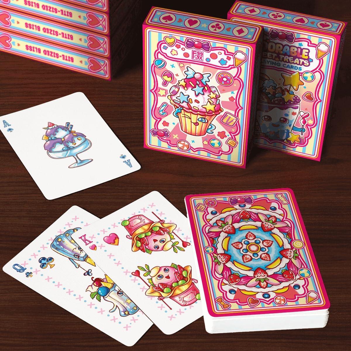 Baraja de Cartas de Juego 99FOX - Diseño Elegante para Adultos