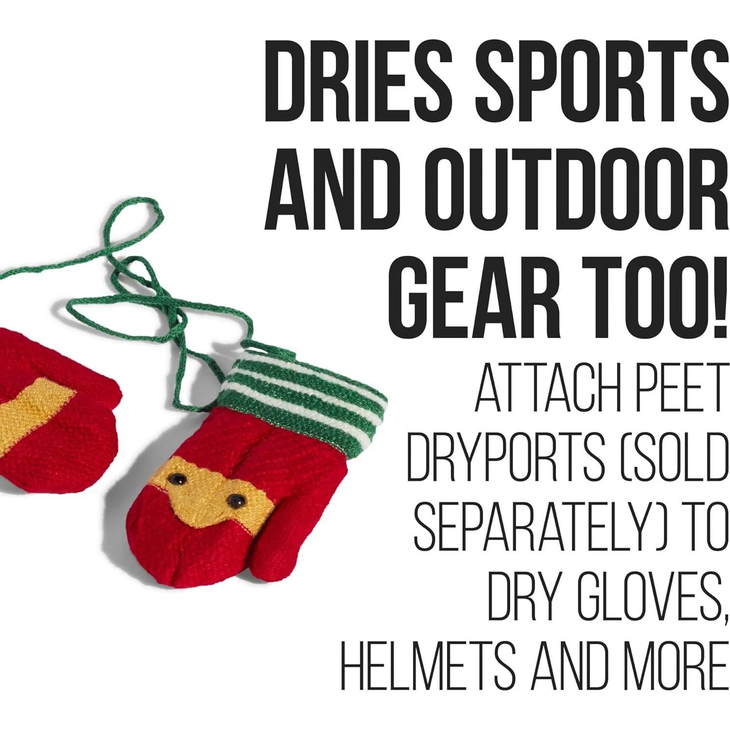 Secador Eléctrico de Calzado PEET Advantage Plus Negro