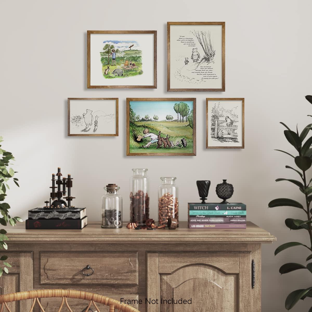 Póster Decorativo Winnie The Pooh 28x36 cm - Citas Motivacionales