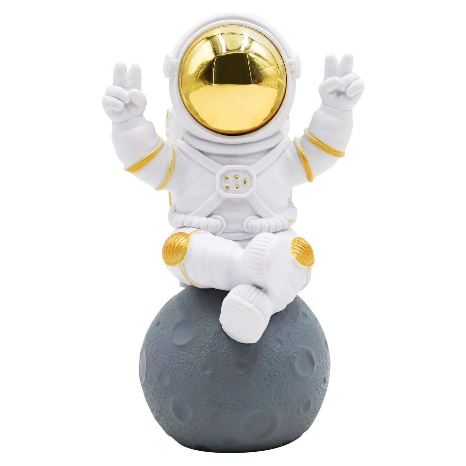 Estatua Decorativa de Astronauta Oooct - Resina 7.37 cm