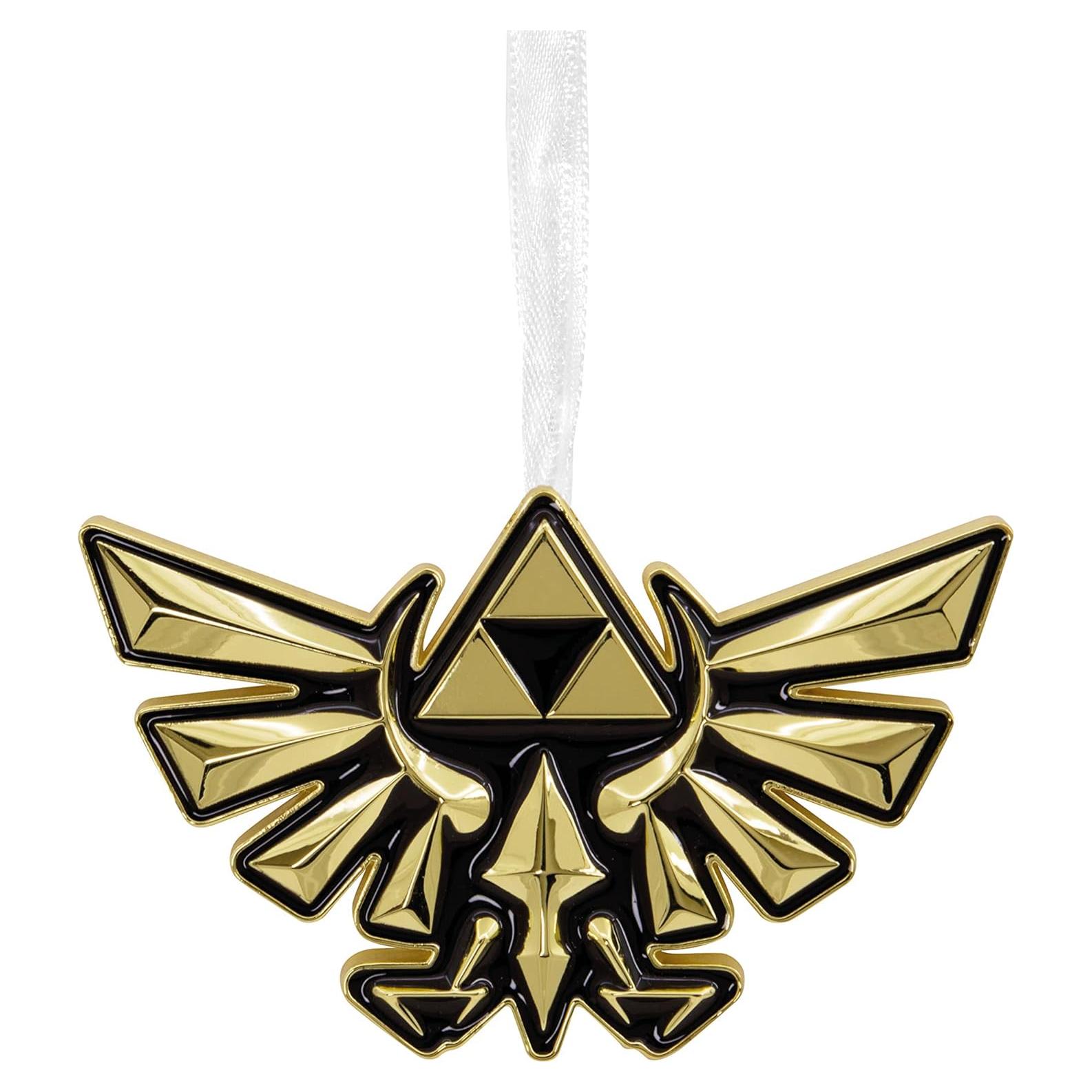 Adorno Navideño Hallmark Emblema de Hyrule 6.35x3.81cm