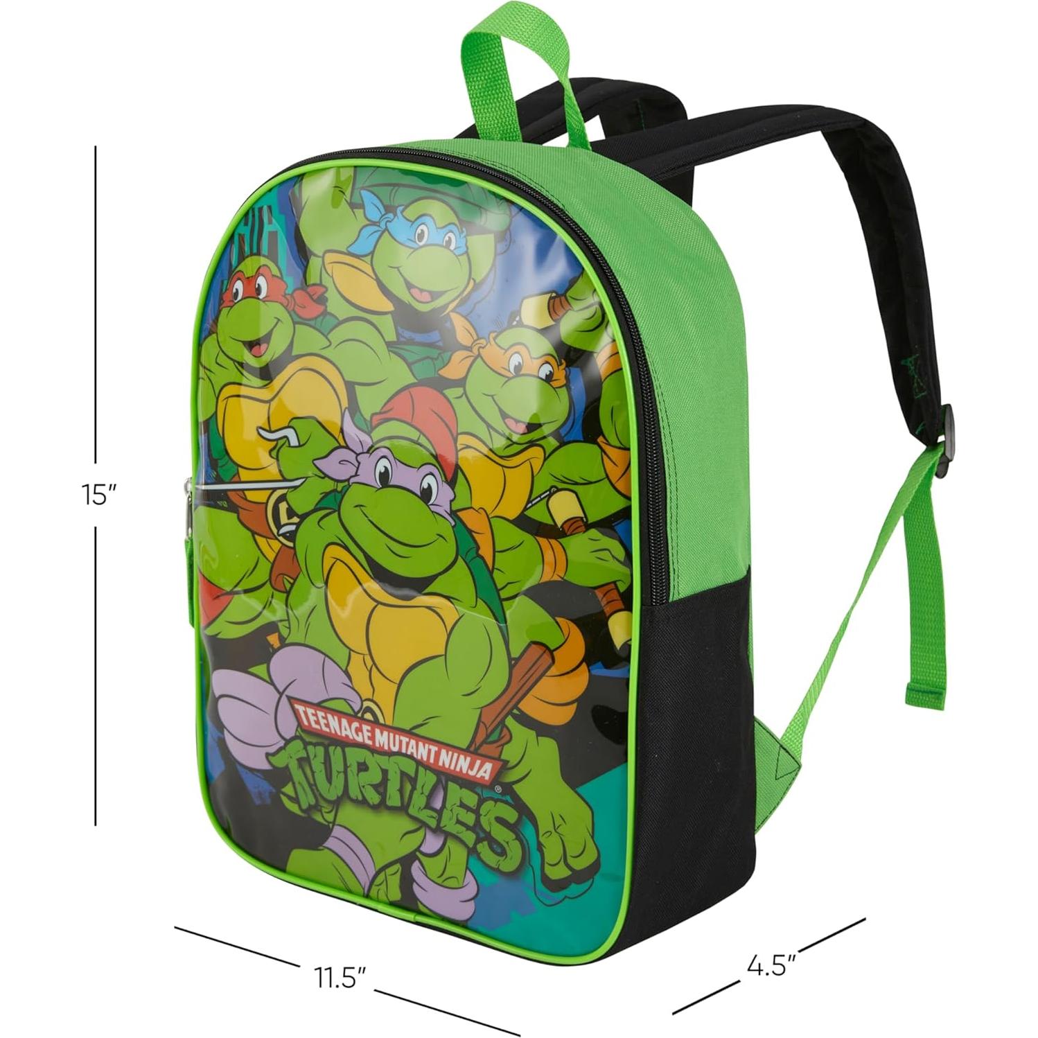 Mochila Nickelodeon Tortugas Ninja 38.1cm para Niños