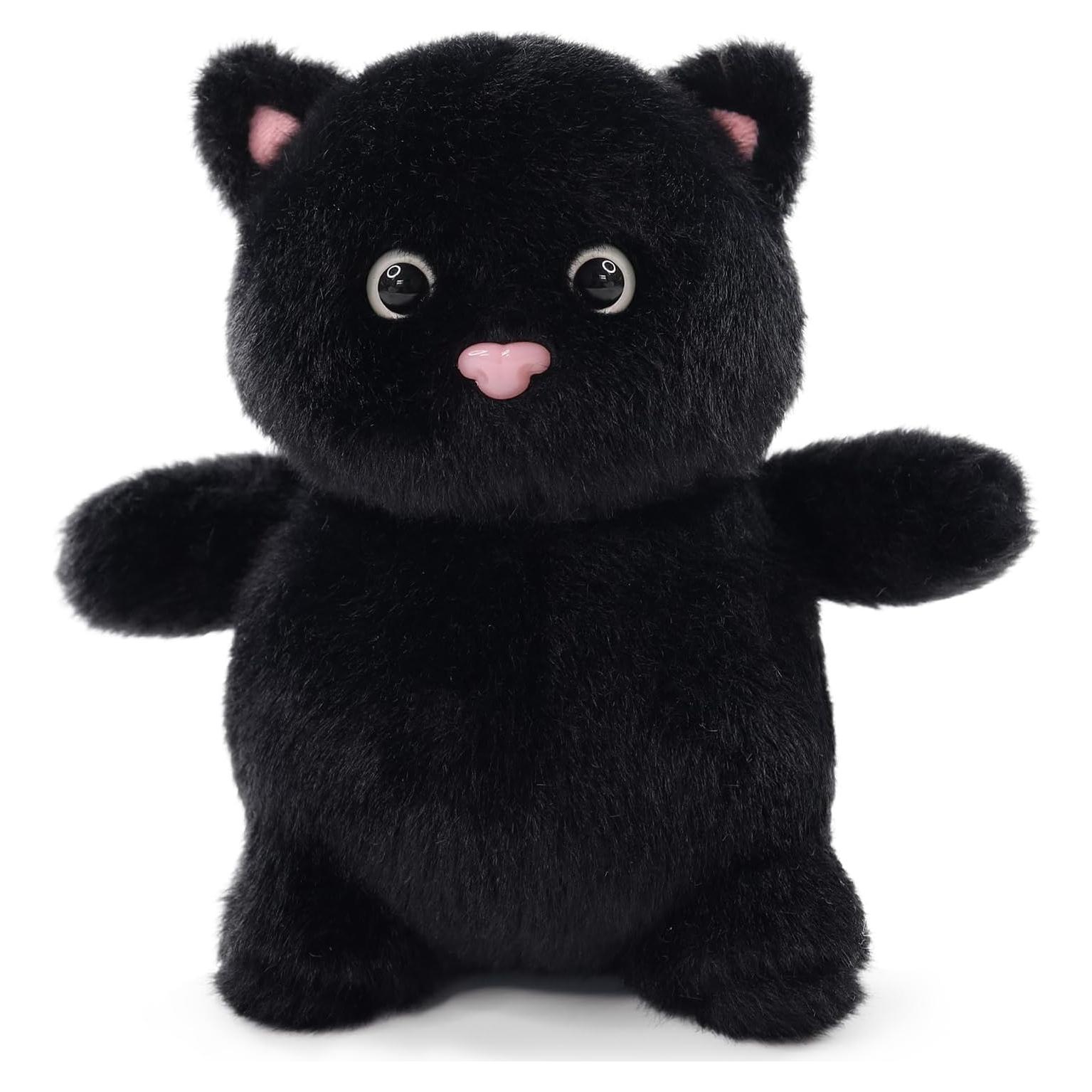Juguete de Peluche Gato Negro Sew Butiful 20 cm para Niños