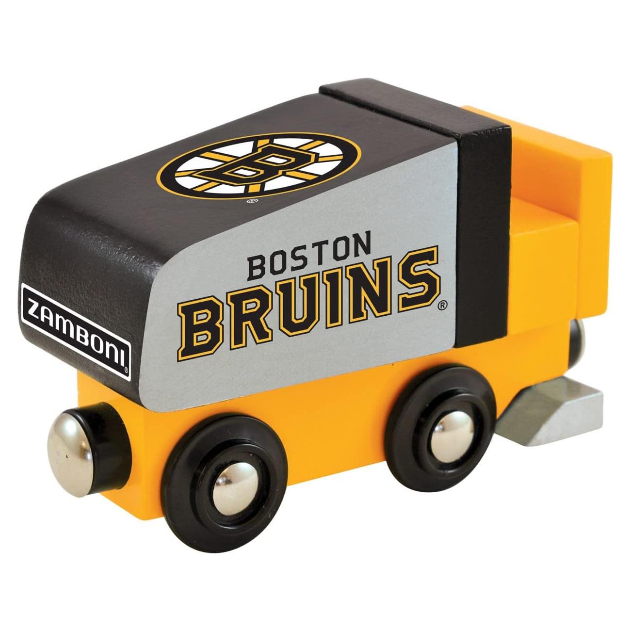Tren de Juguete de Madera Zamboni MasterPieces Boston Bruins