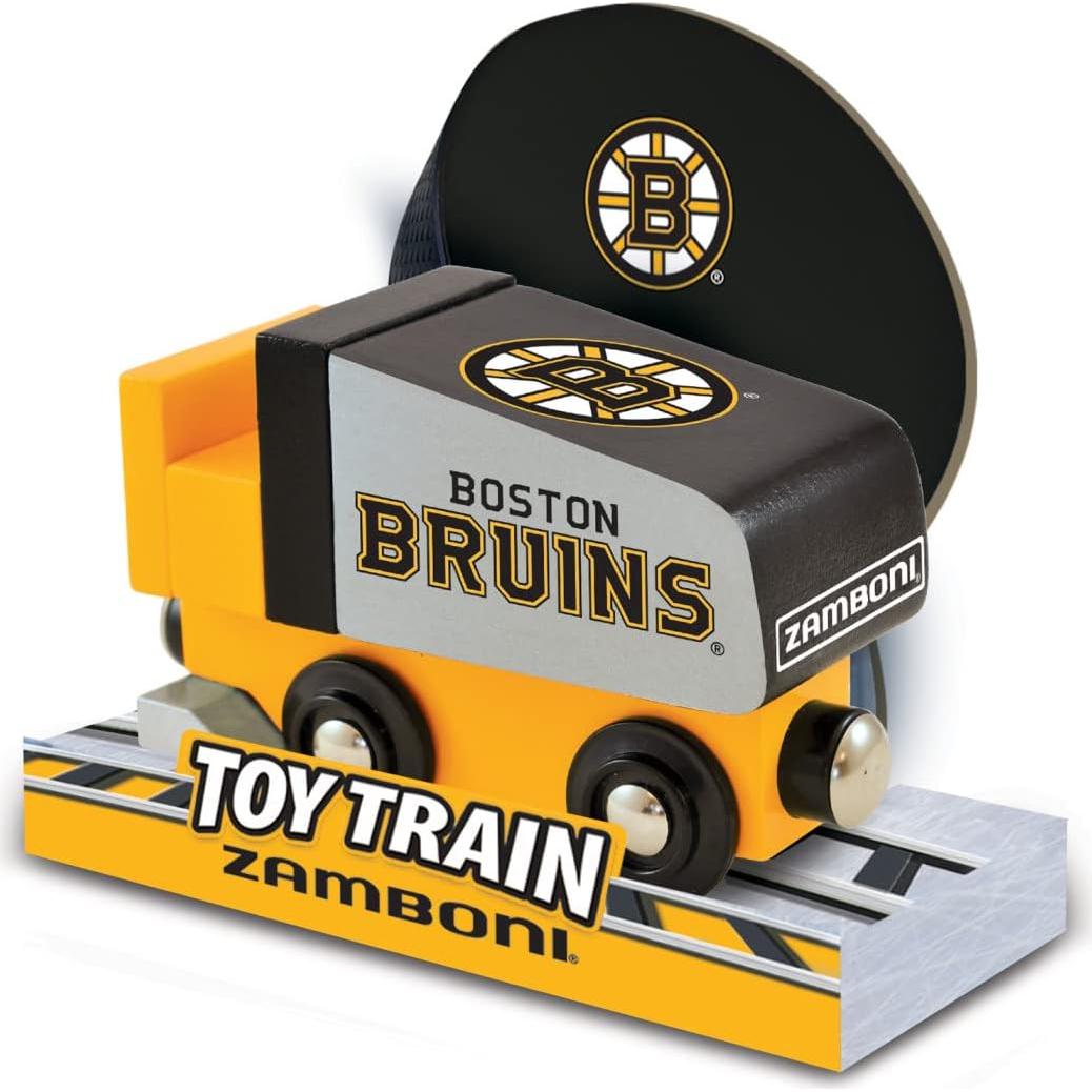 Tren de Juguete de Madera Zamboni MasterPieces Boston Bruins