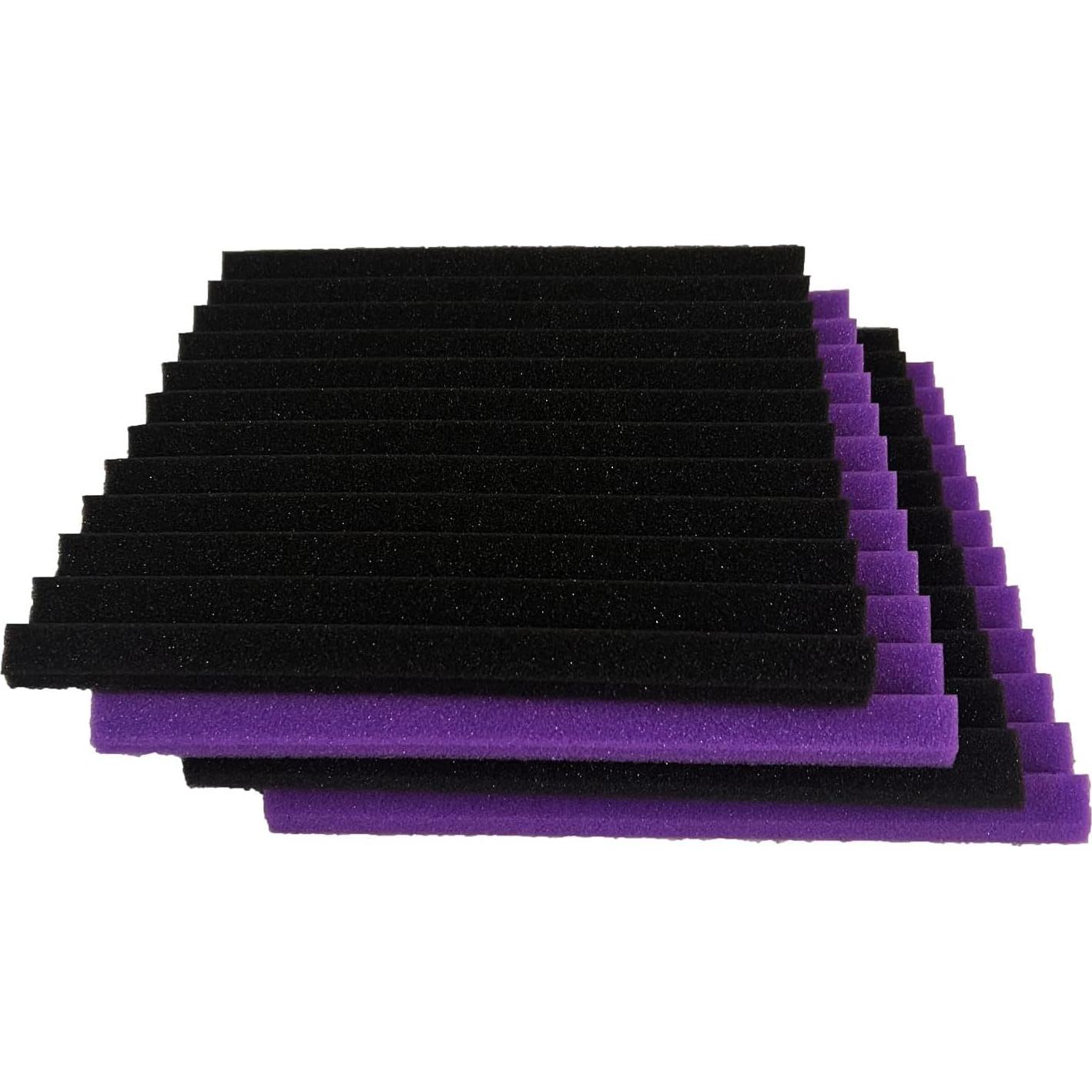 Paquete de 96 Paneles Acústicos Allxinlog 30x30 cm Wedge