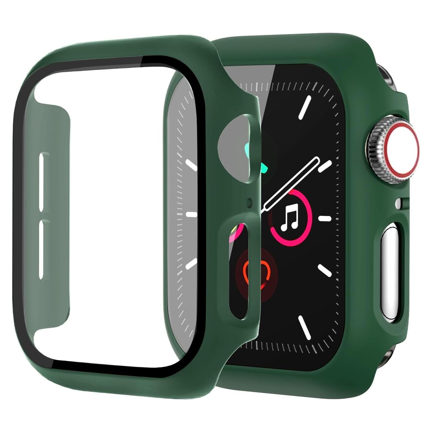 Funda Bumper para Apple Watch SE 3/SE 2/Series 4/5/6 40mm Verde