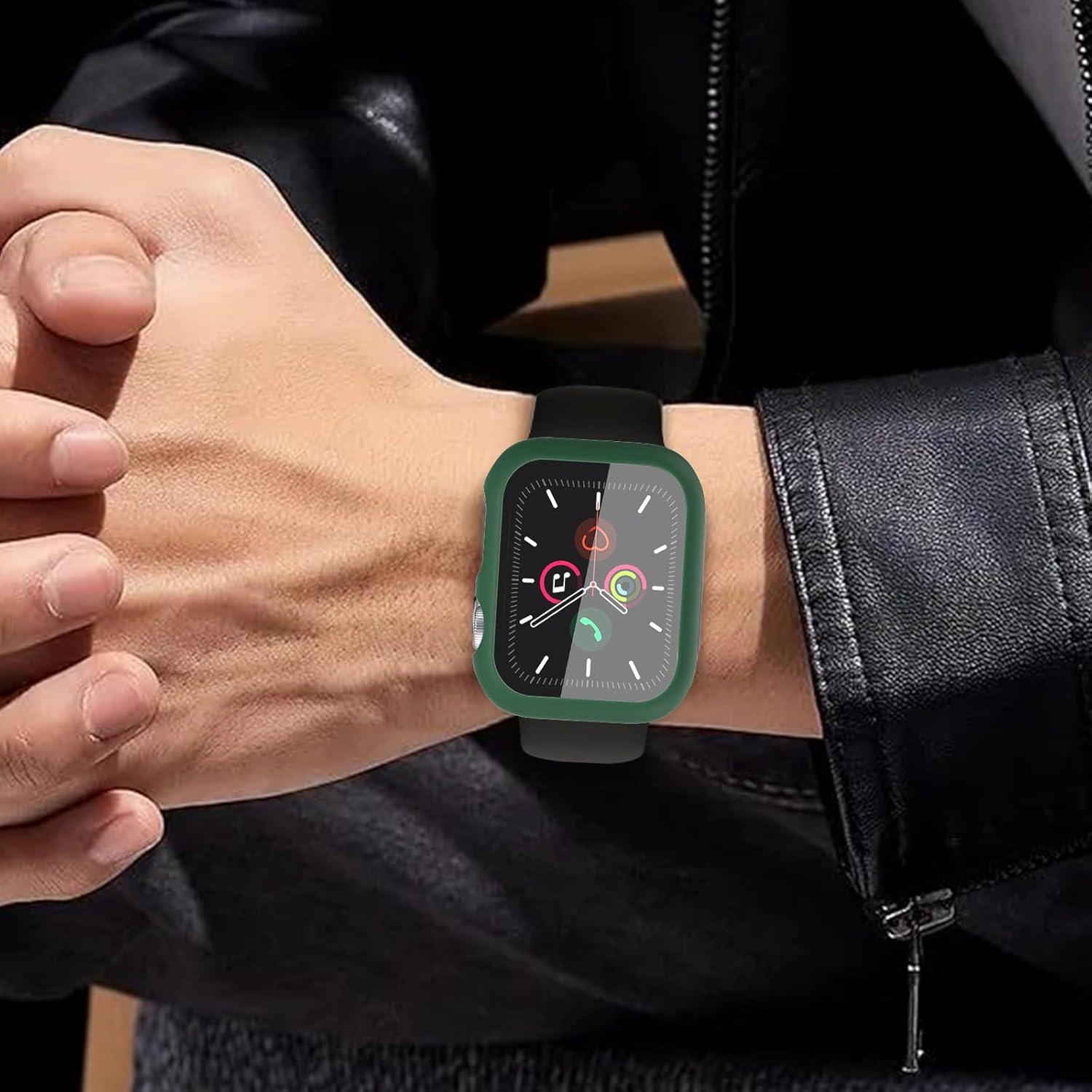 Funda Bumper para Apple Watch SE 3/SE 2/Series 4/5/6 40mm Verde