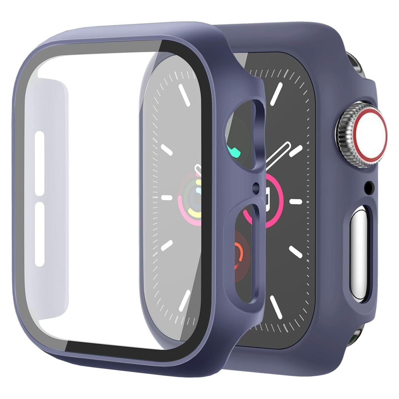 Funda Dura para Apple Watch Series 10/11 46mm - Protector Vidrio Templado