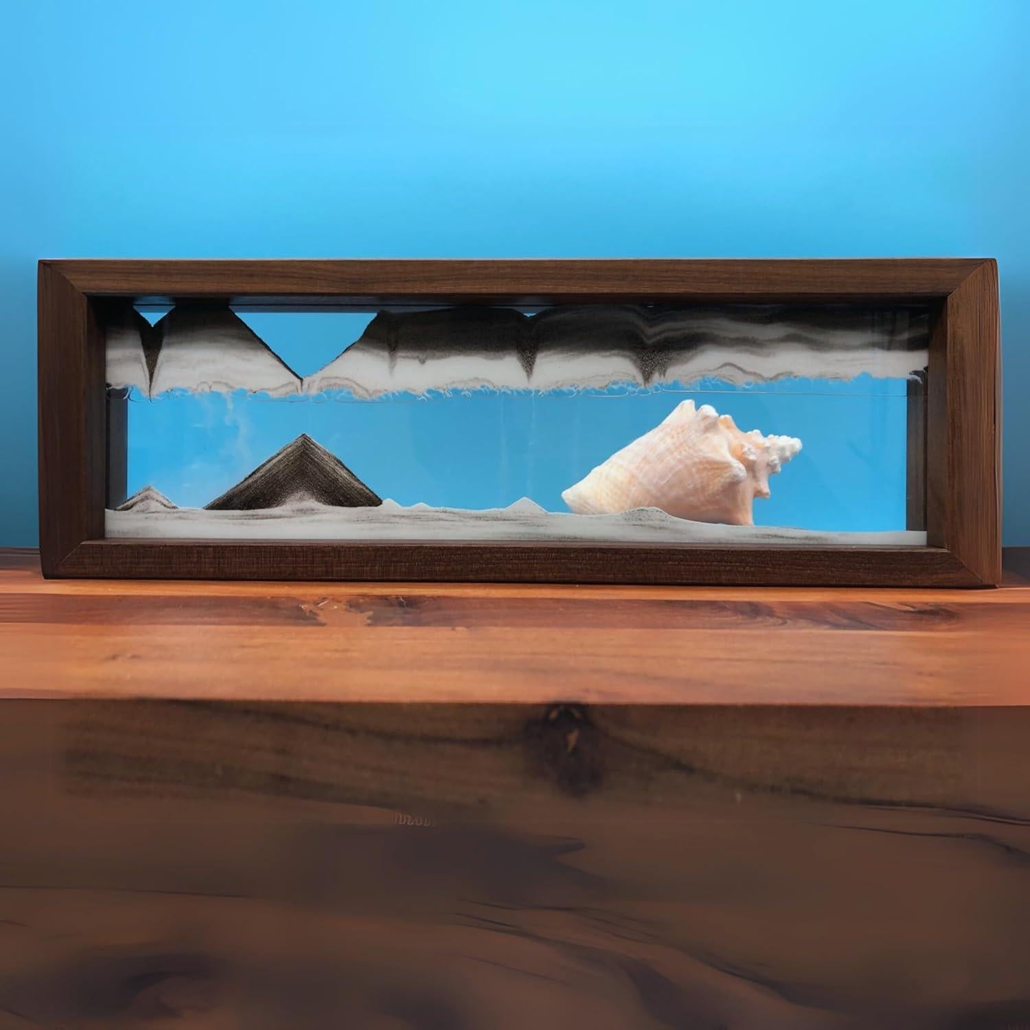 Arte de Arena Móvil Triple X KB Nogal 42x15cm Interactivo