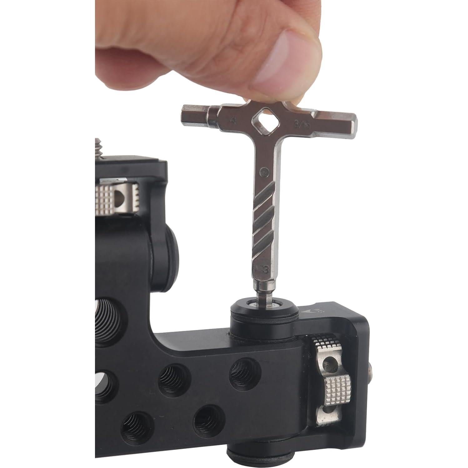 Juego de Llaves Allen Rigdance 4 en 1 Acero Inoxidable Plata