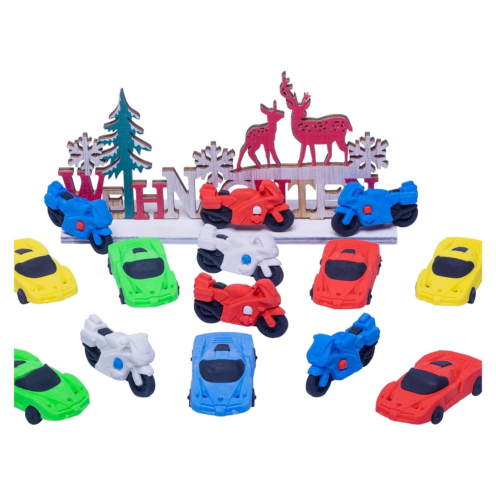 Mini Borradores de Vehículo y Motocicleta Ropto - 14 Pcs