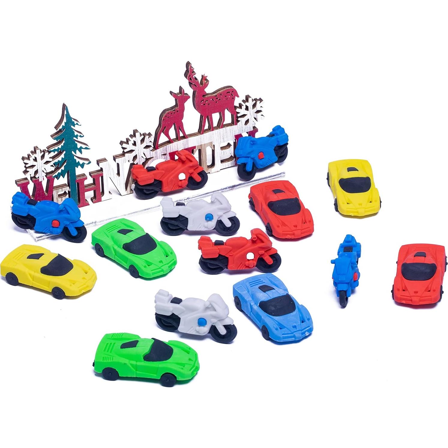 Mini Borradores de Vehículo y Motocicleta Ropto - 14 Pcs