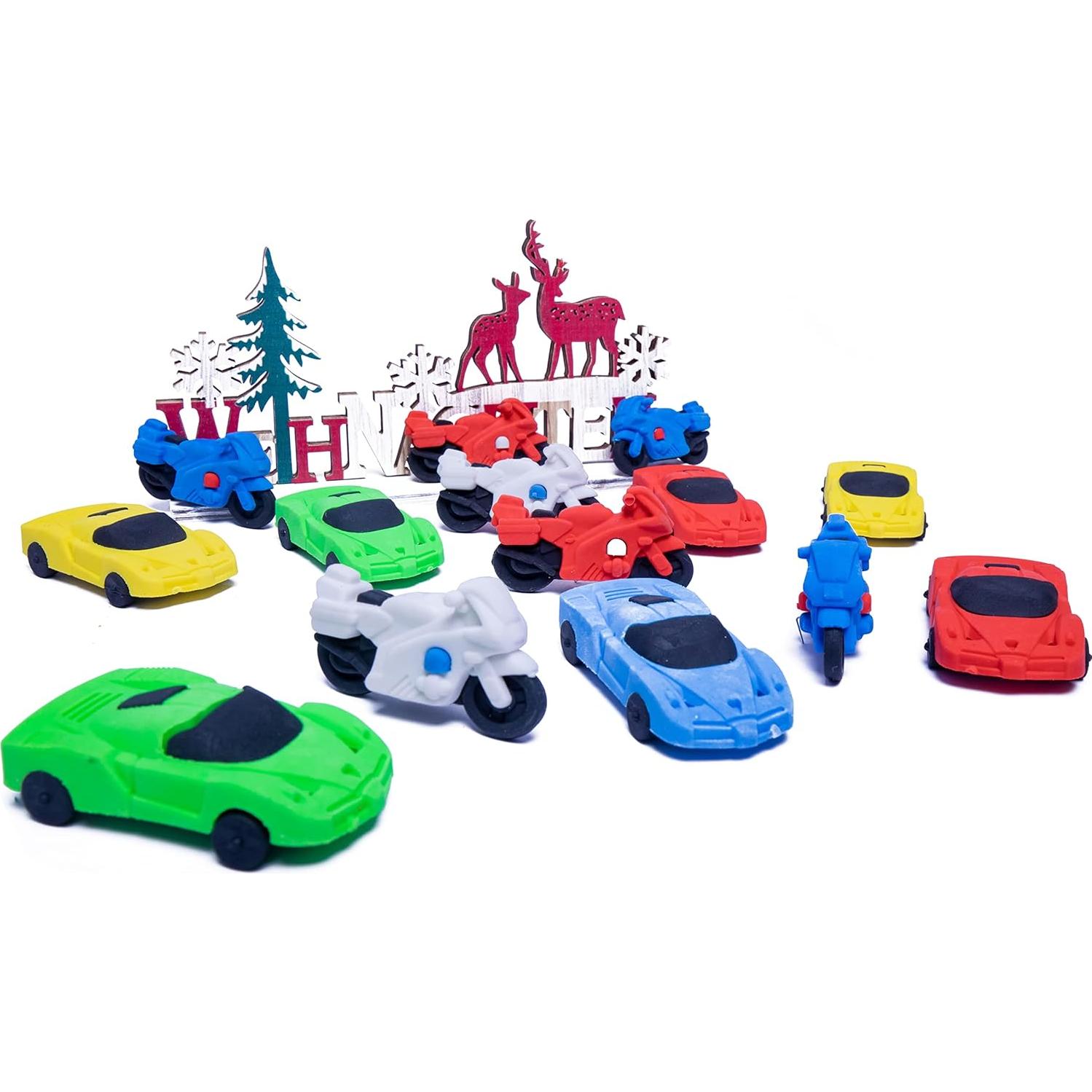 Mini Borradores de Vehículo y Motocicleta Ropto - 14 Pcs