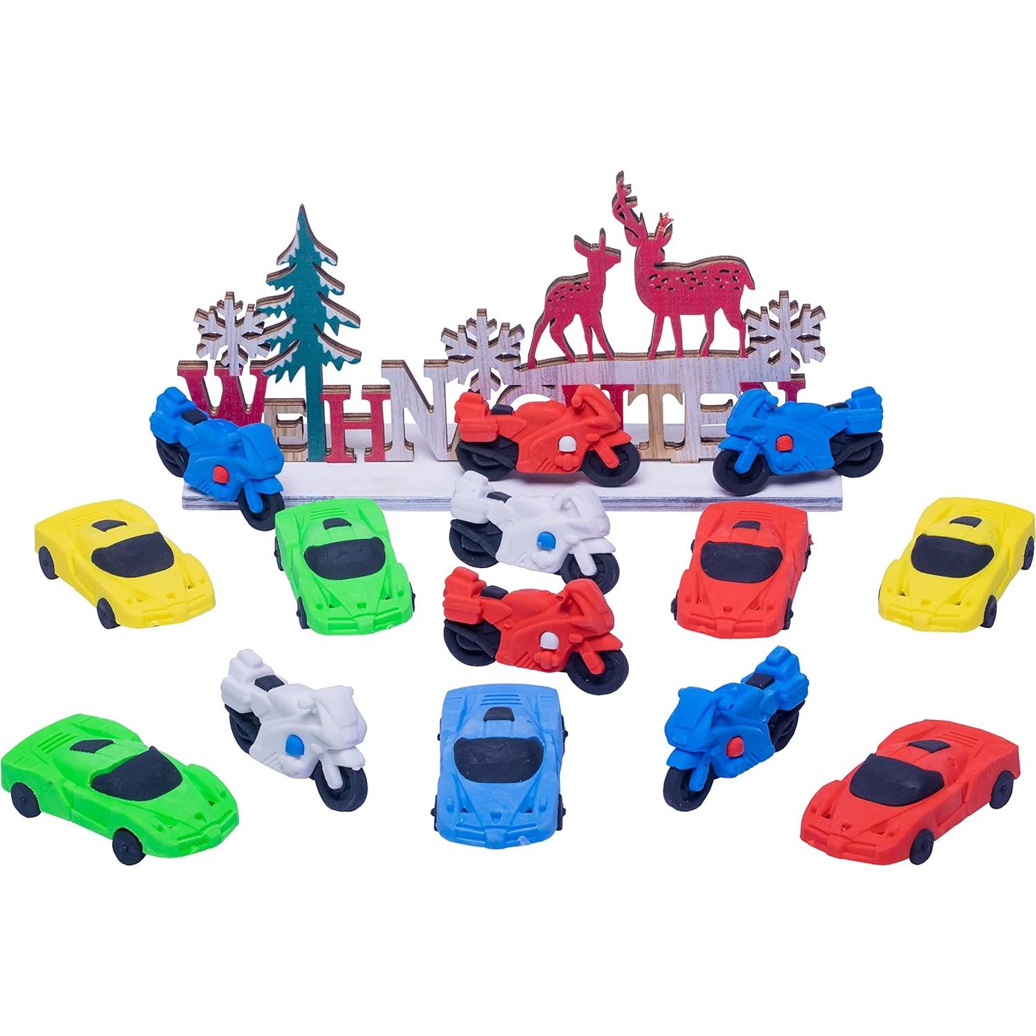 Mini Borradores de Vehículo y Motocicleta Ropto - 14 Pcs