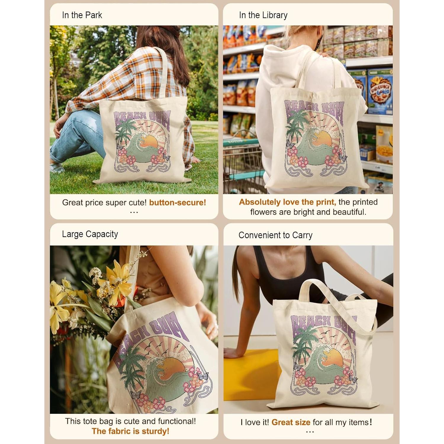 Bolsa Tote de Algodón Miss Adola para Niñas - Hebilla Magnética