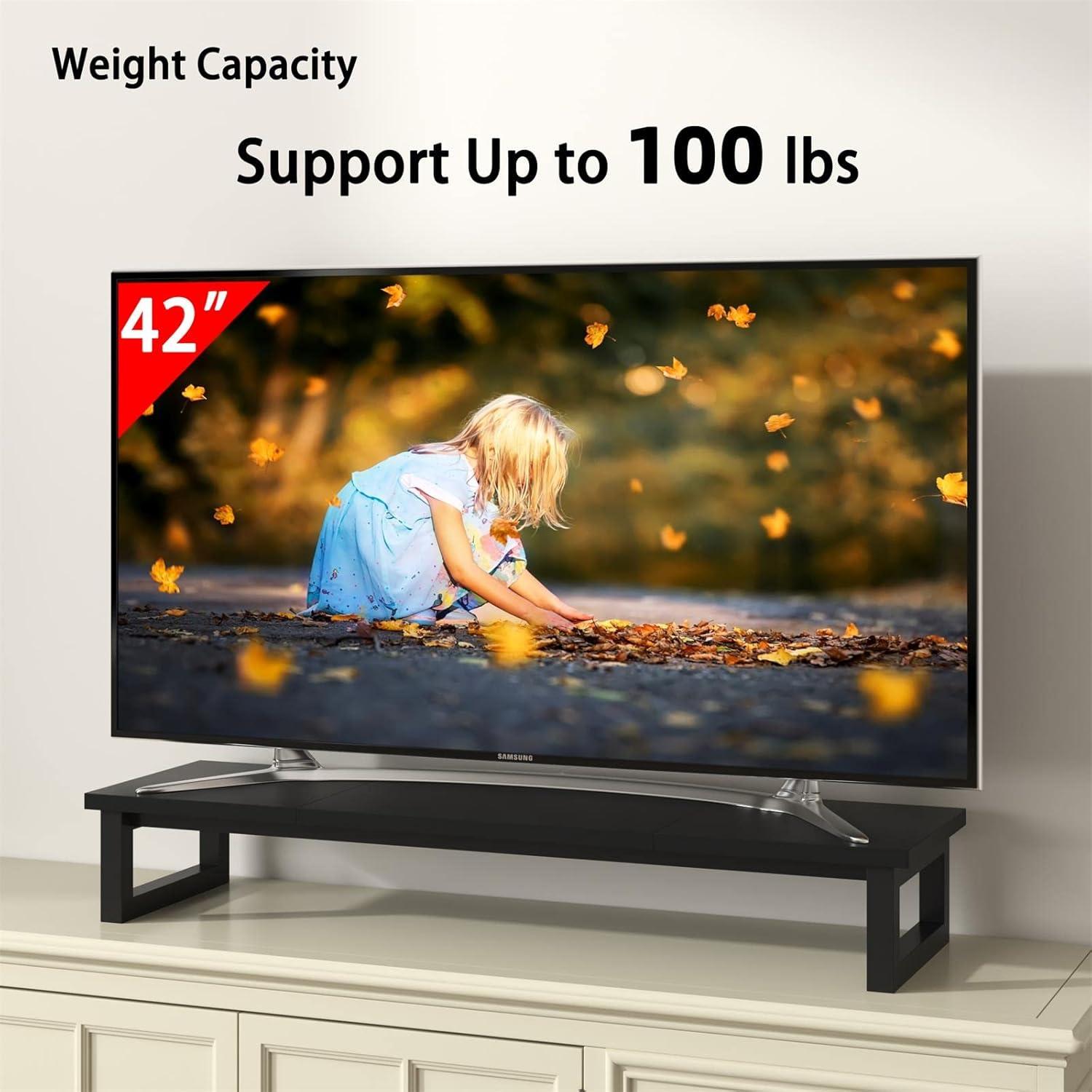 Soporte Doble para Monitor YAOHUOO 98 cm Negro, 45 kg