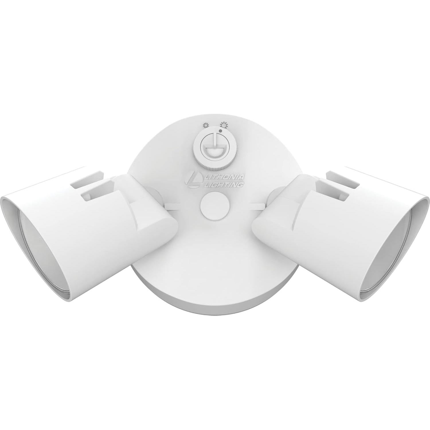 Luz de Inundación LED Lithonia HomeGuard 2 Cabezas 4000K