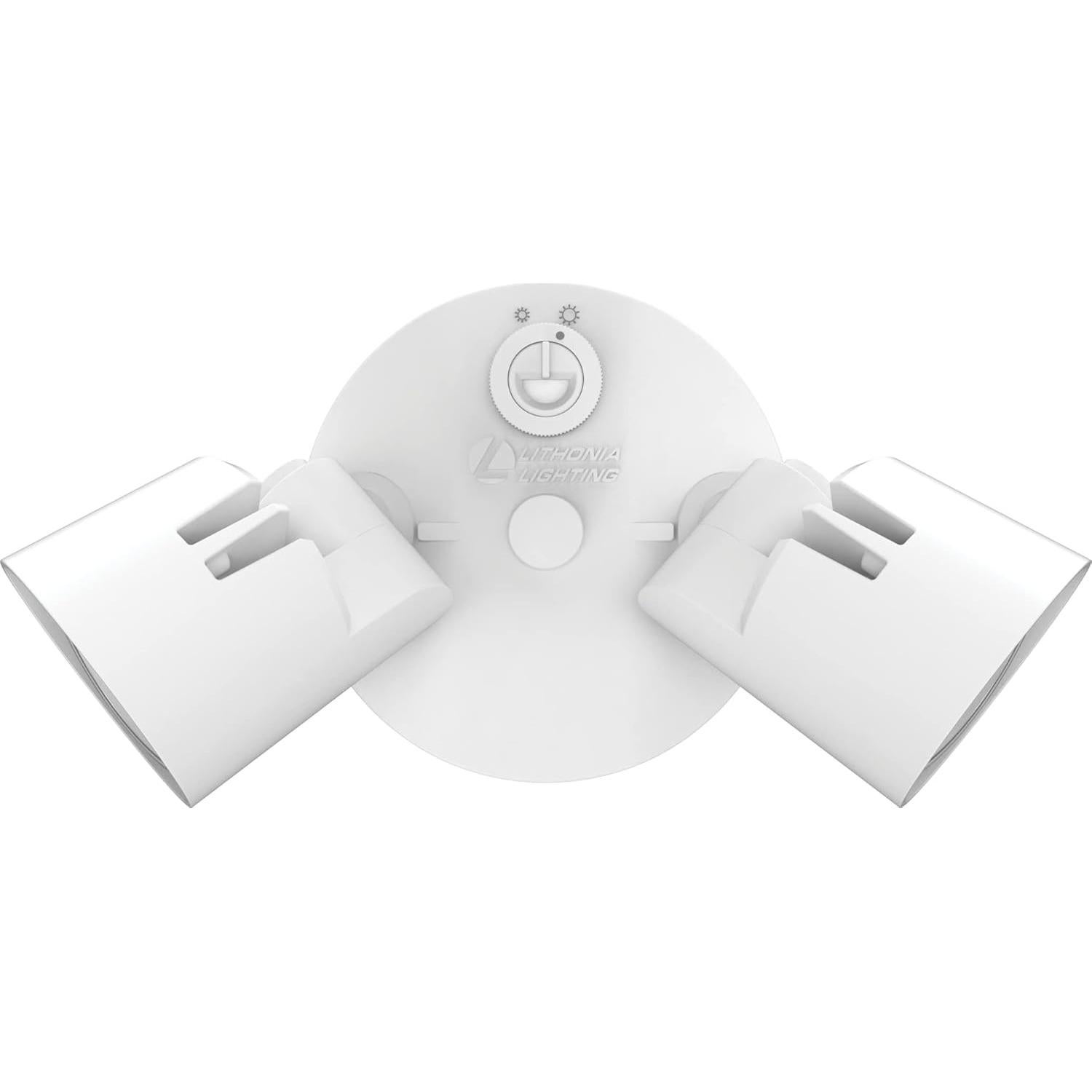 Luz de Inundación LED Lithonia HomeGuard 2 Cabezas 4000K