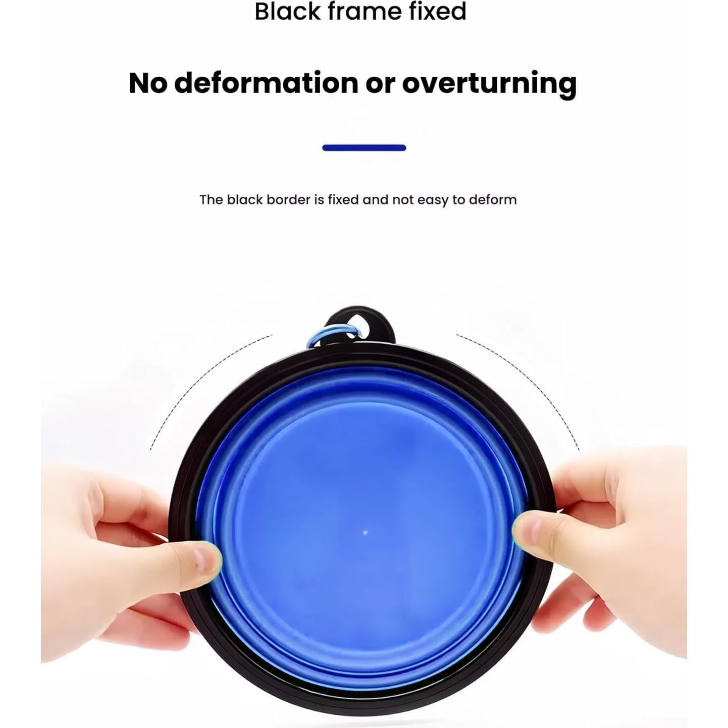 Tazón Plegable para Perro Easoneo 2 Piezas 1006ml + 355ml