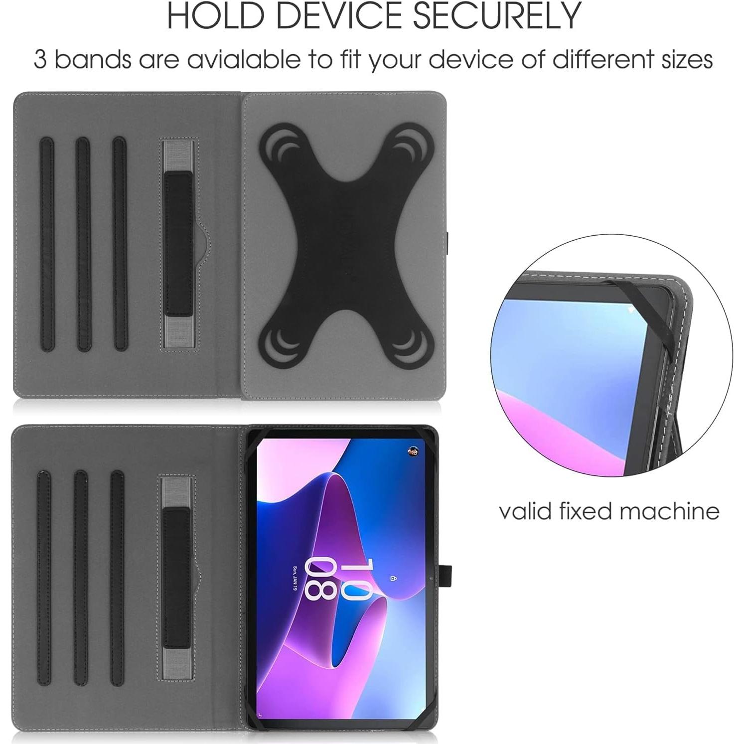 Funda Universal para Tableta 9-11" HGWALP con Soporte Ajustable