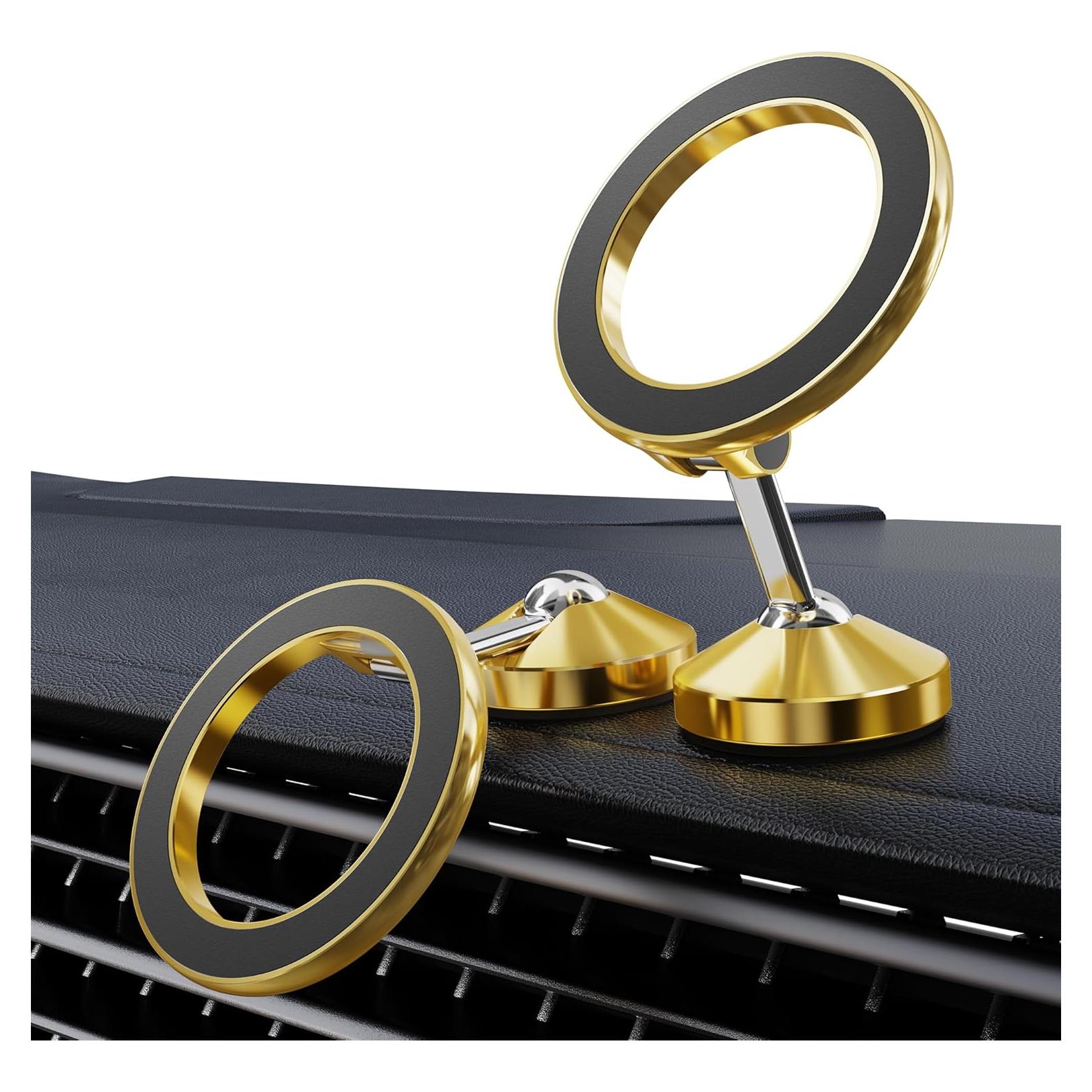 Soporte para Coche MagSafe LOXP Oro - Rotación 360°