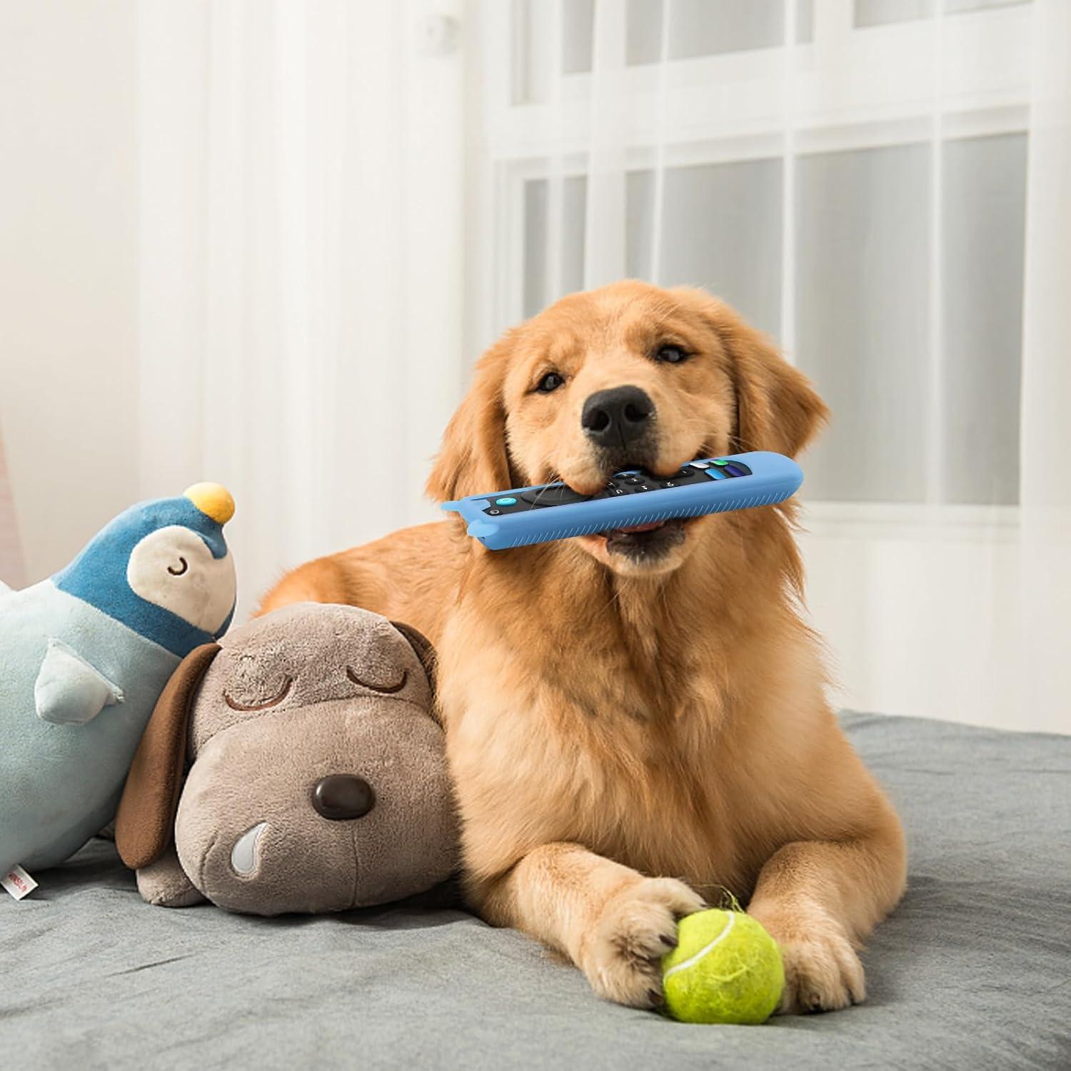 Funda de Control Remoto de Silicona OneBom 2 Pack Brilla en la Oscuridad Verde y Azul