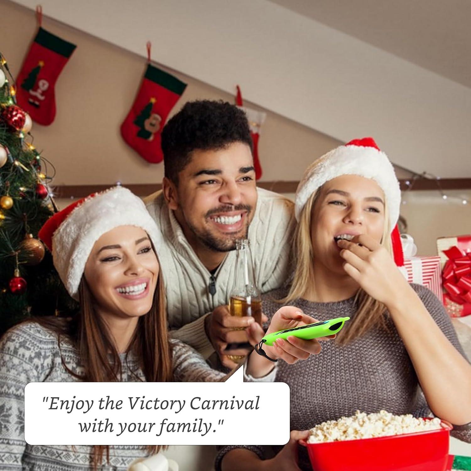 Funda de Control Remoto de Silicona OneBom 2 Pack Brilla en la Oscuridad Verde y Azul