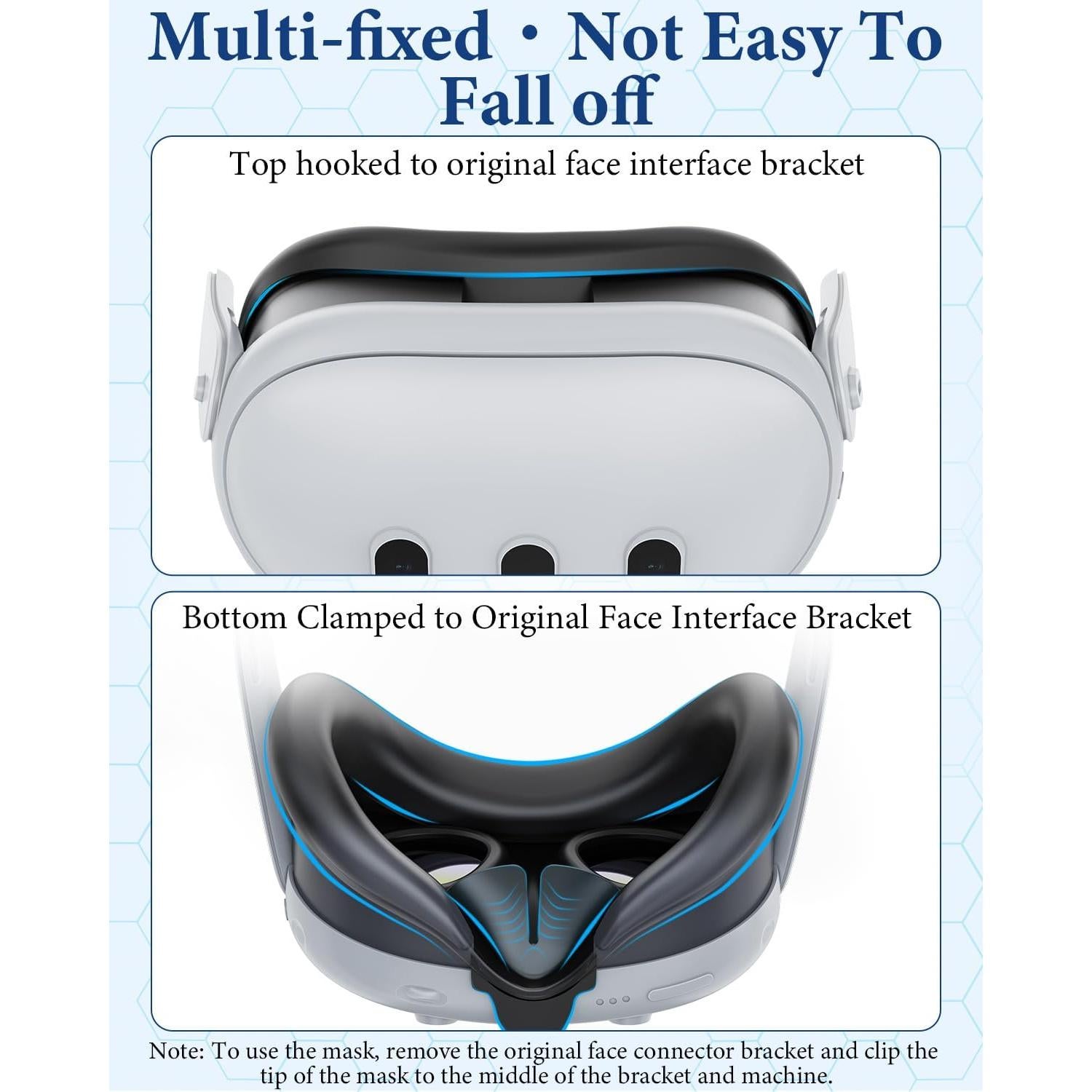 Kit de Almohadilla de Silicona para Meta Quest 3 - TanReginal