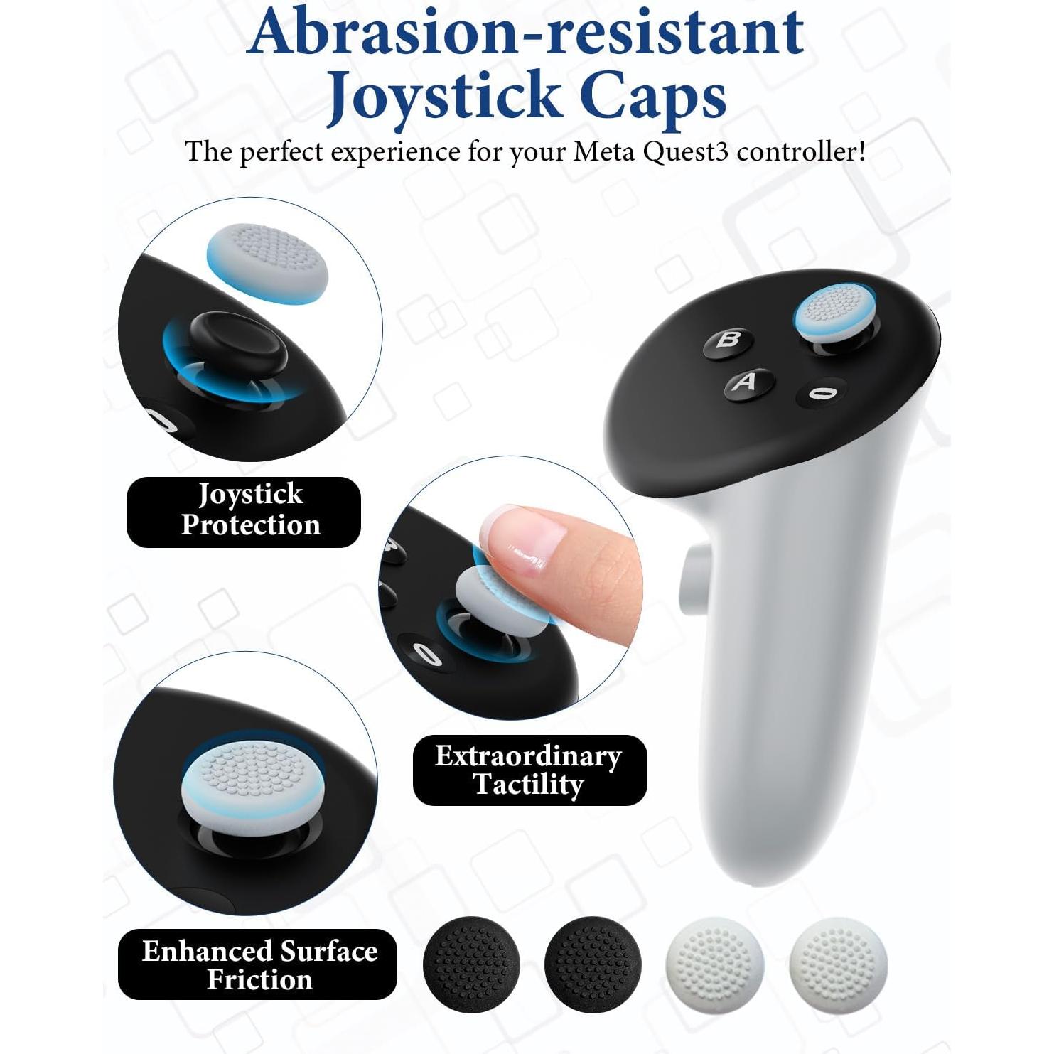 Kit de Almohadilla de Silicona para Meta Quest 3 - TanReginal