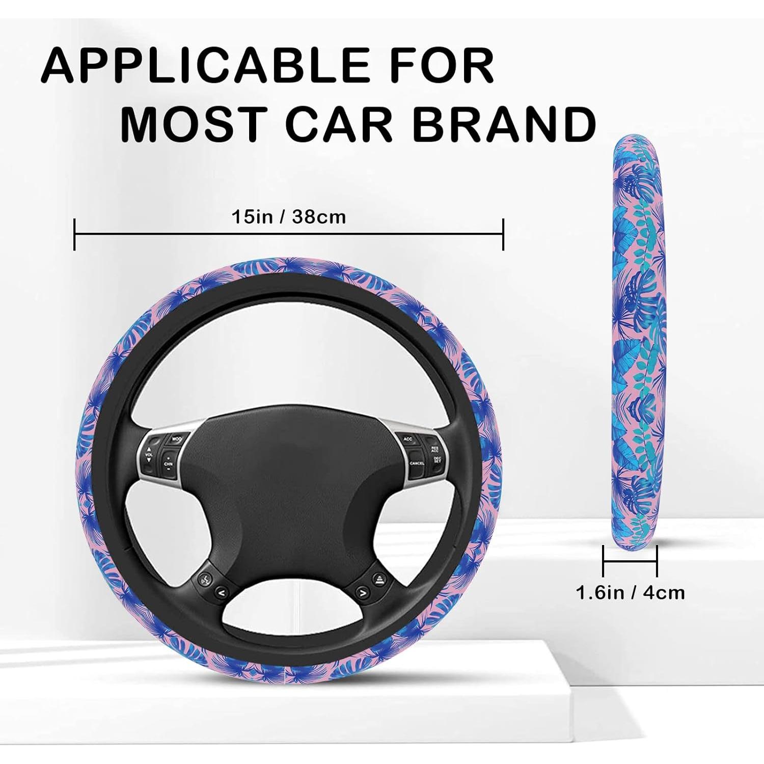 Funda de Volante Antideslizante Vaitarkli Universal 36.8-39.4 cm