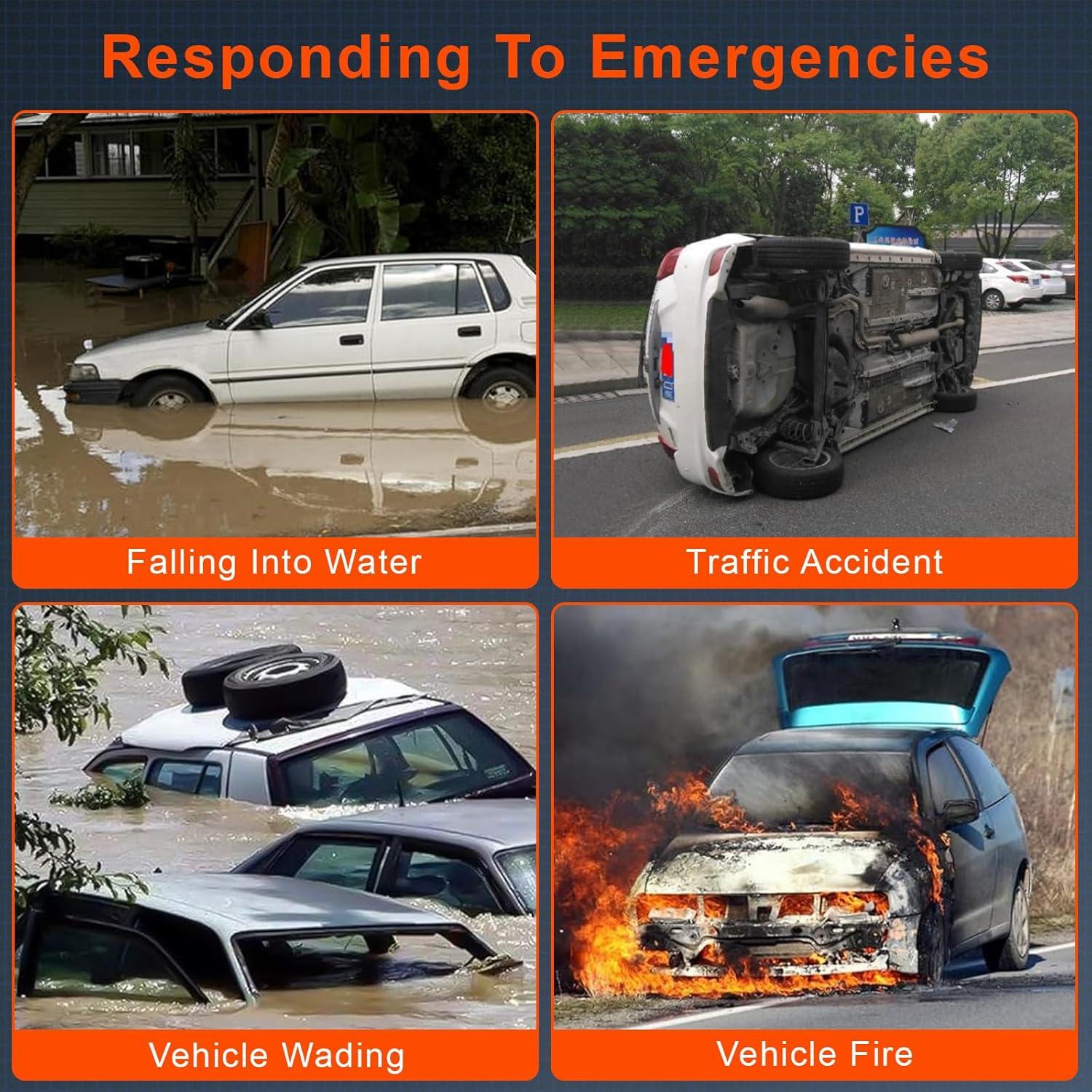 Rompedor de Ventanas y Cortador de Cinturón Inaepeak TH-172