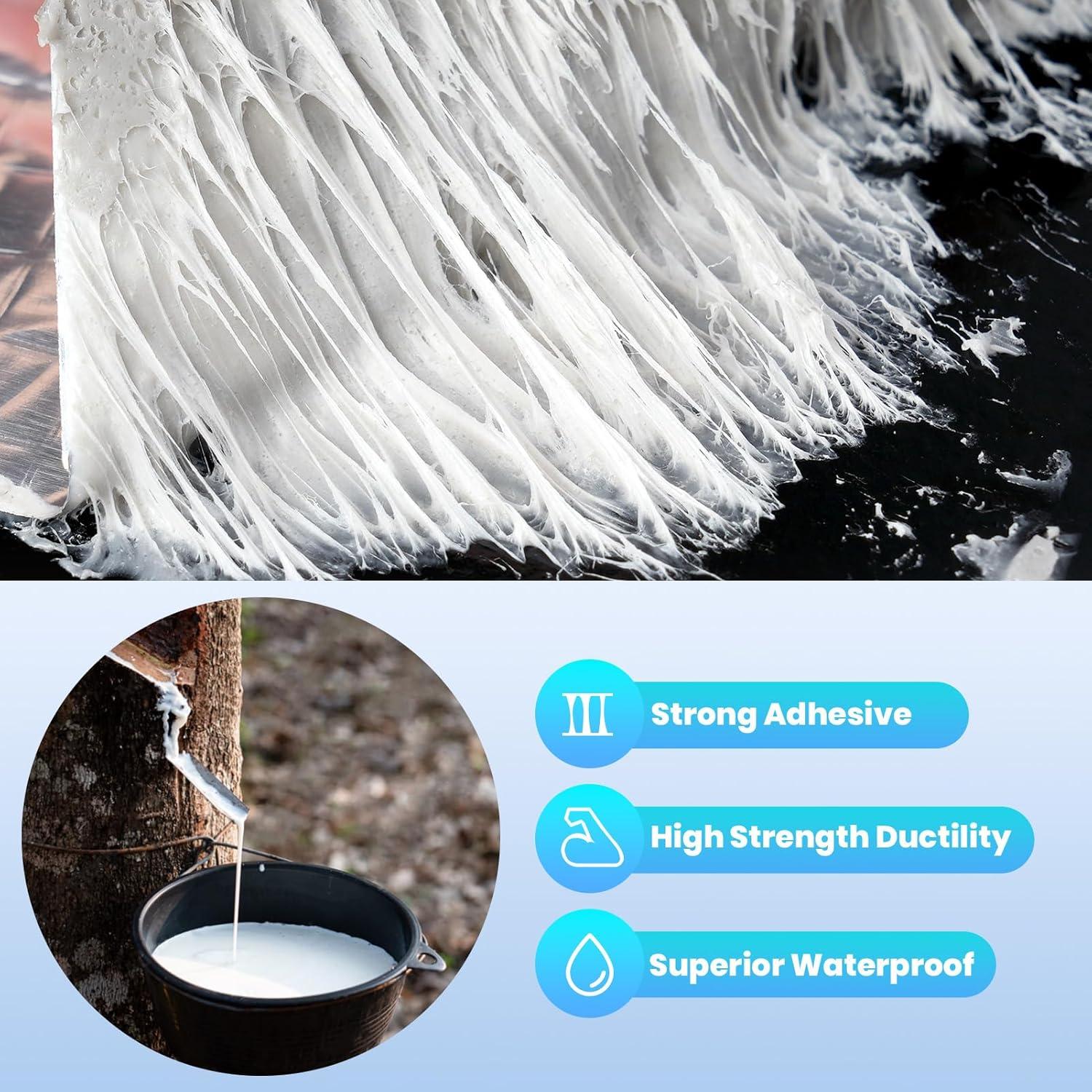 Cinta Butílica ADHES Impermeable 50mm x 5m para Reparación