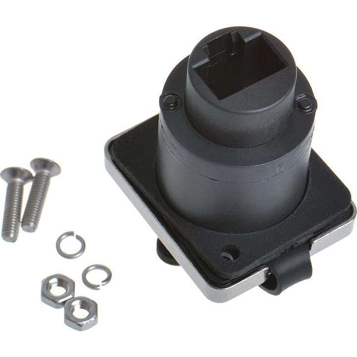 5 Conectores RJ45 IP65 Montaje en Panel ANMBEST Cat6 Hembra