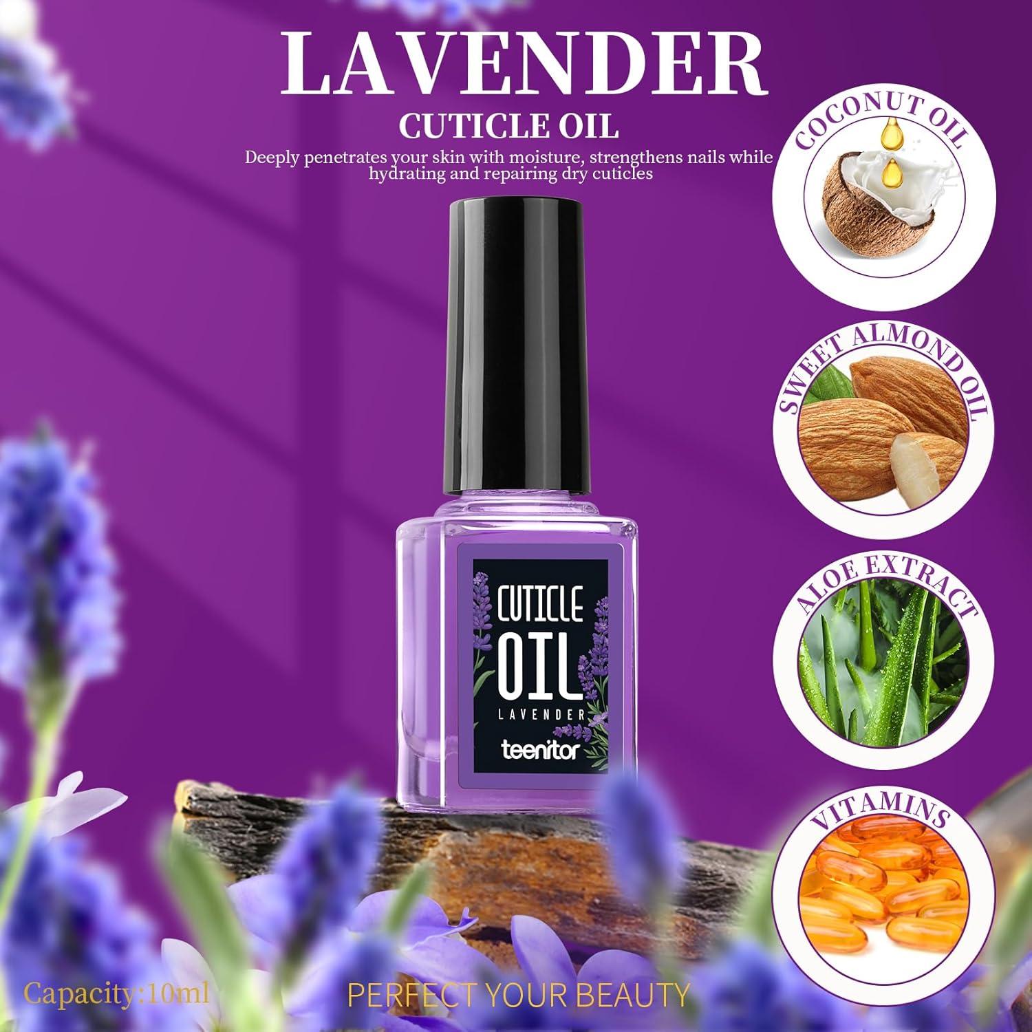 Kit de Cuidado de Uñas Teenitor - Removedor de Cutículas y Lima