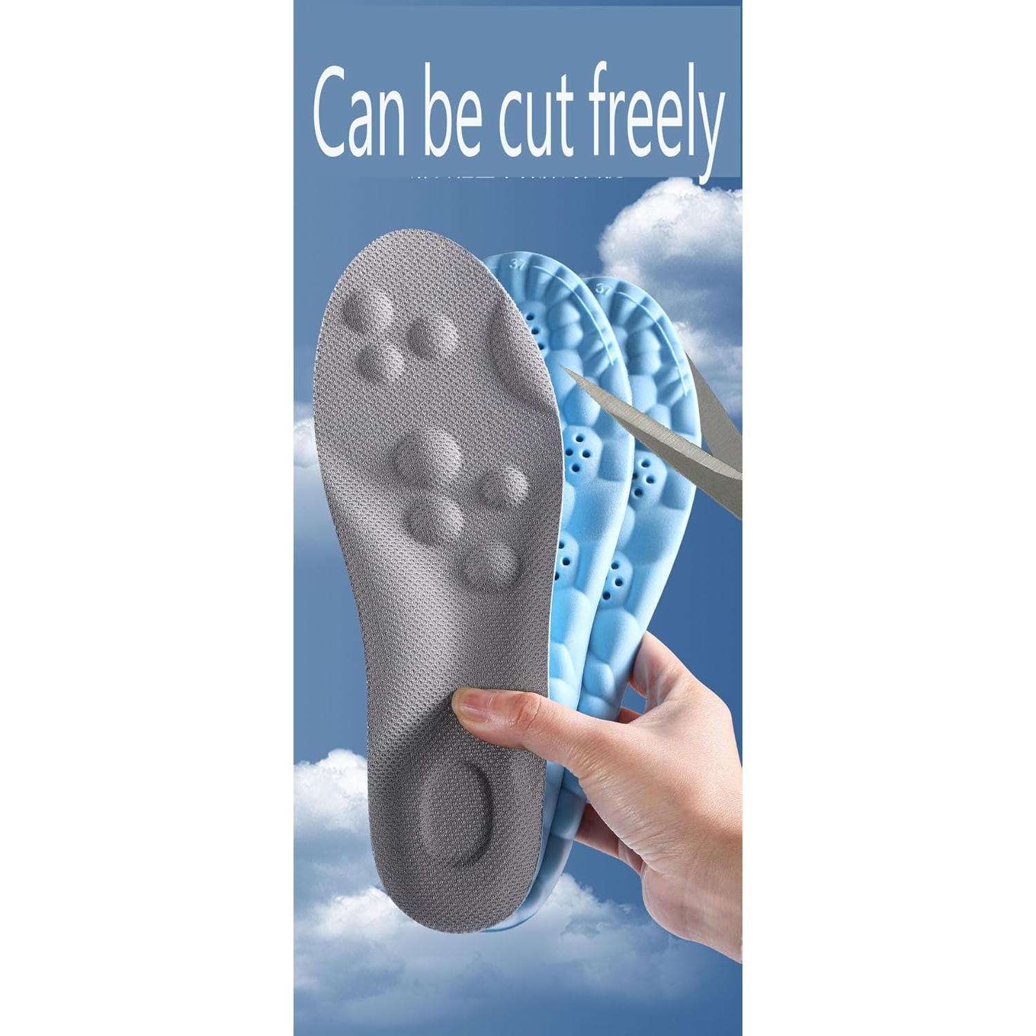 Plantillas de Comodidad 4D Nublada - Unisex, Suave y Transpirable